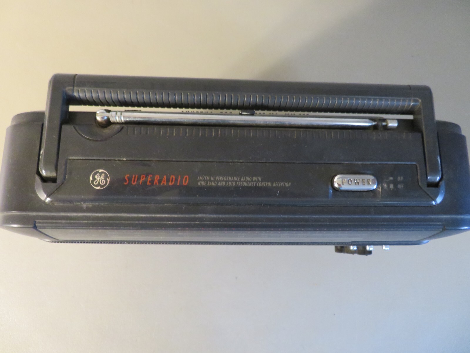 Vintage General Electric 7-2887A Portable AM-FM Radio Long Range Tested