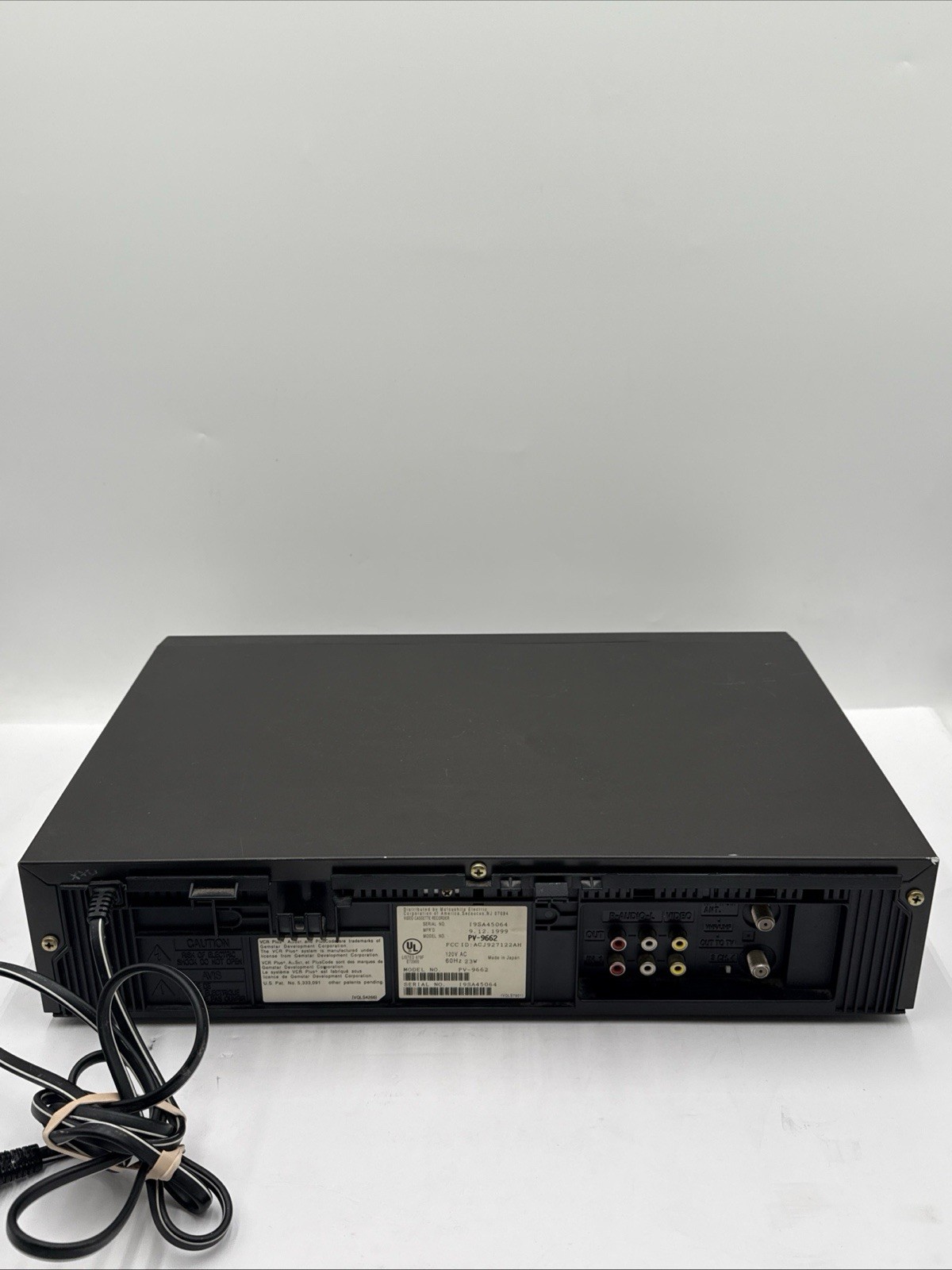 Panasonic PV-9662 Blue Line Omnivision 4 Head HiFi Stereo VCR No Remote