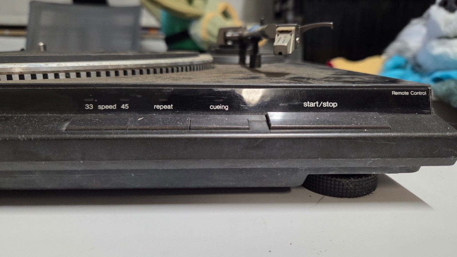Technics SL-QD33R Quartz Direct Drive Turntable System UNTESTED no power cord