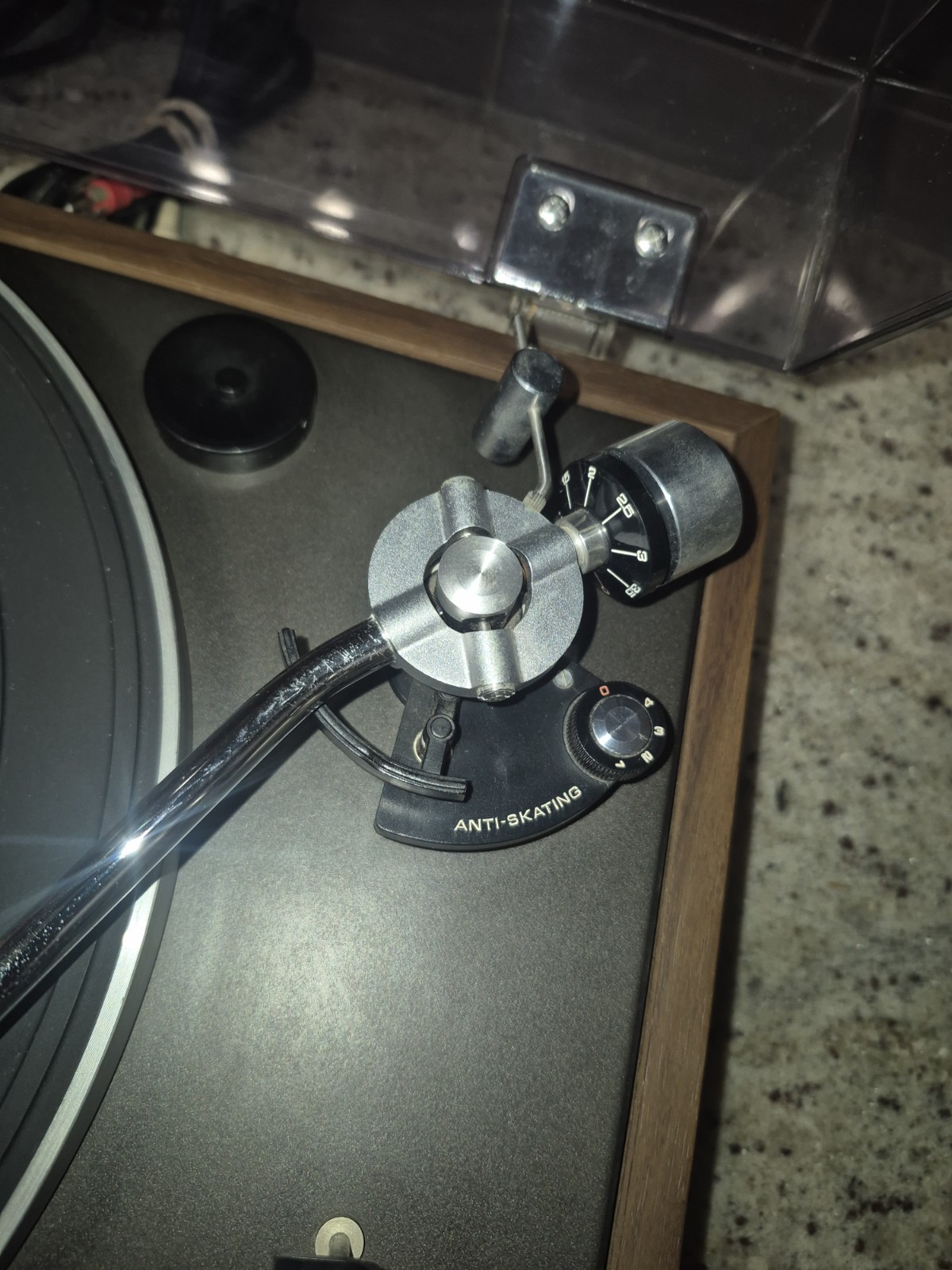 Pioneer PL-12D II Vintage Belt Drive Turntable Record Player Japan w/ Dust Cover