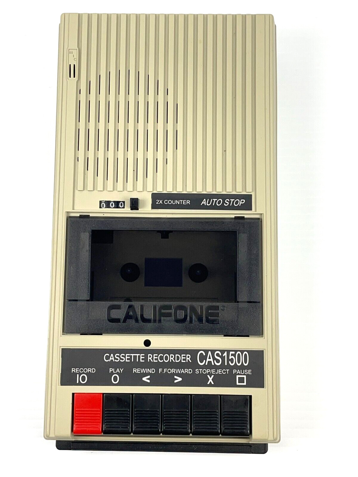 Califone CAS1500 Portable Cassette Recorder Player
