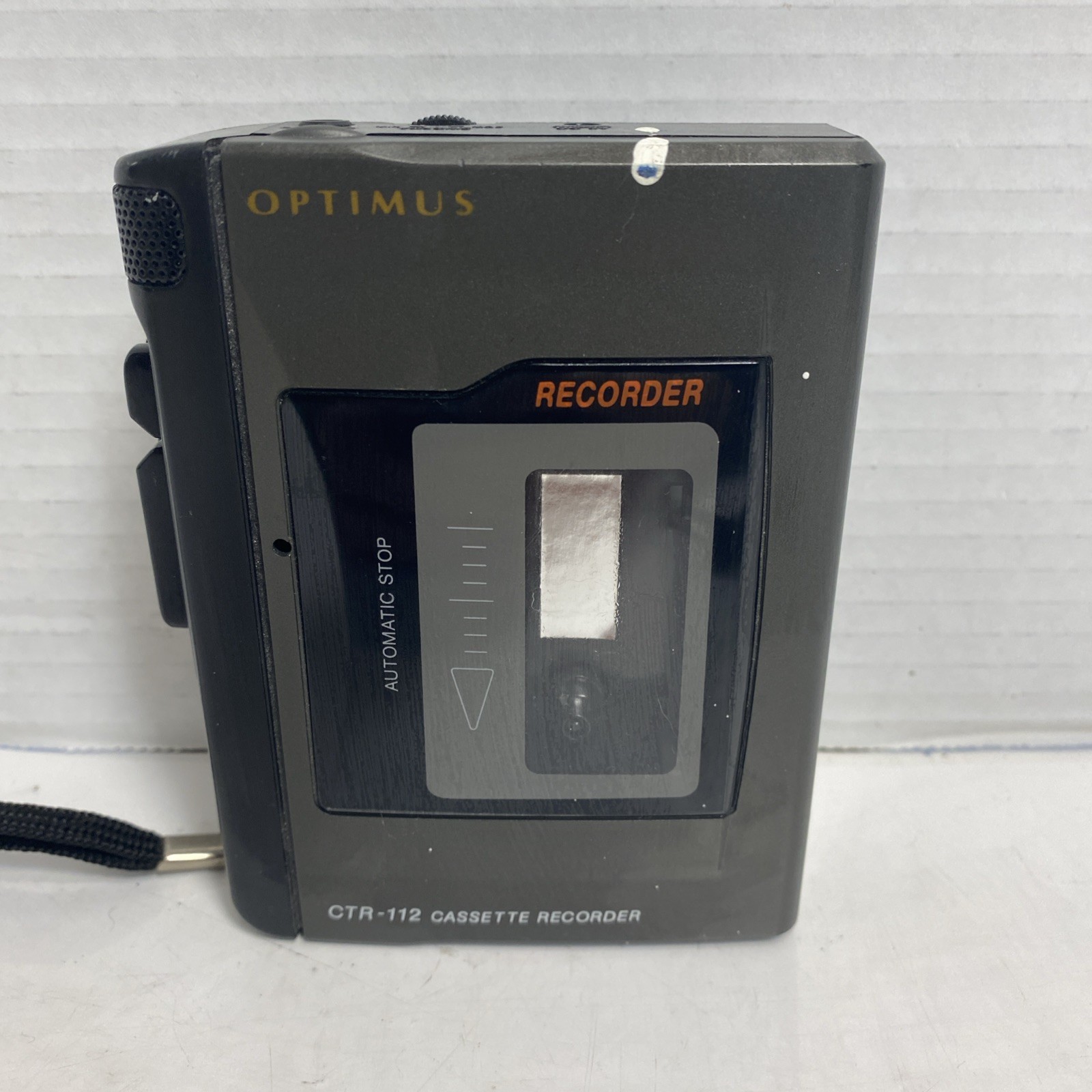 Radio Shack Optimus CTR-112 Cassette Tape Recorder