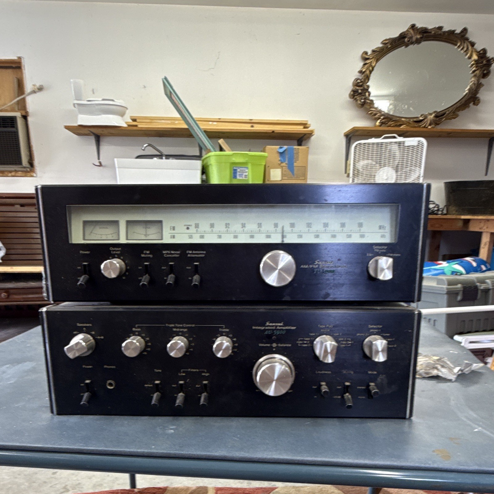 Sansui AU-5900 Integrated Amplifier Hi-Fi Stereo Audio Component