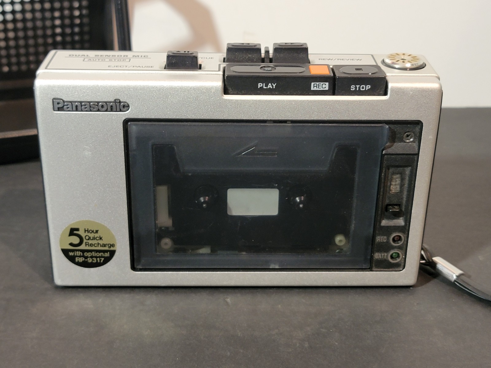 Vtg Handheld Panasonic RQ-332S Cassette Tape Recorder Player *Parts Or Repair *