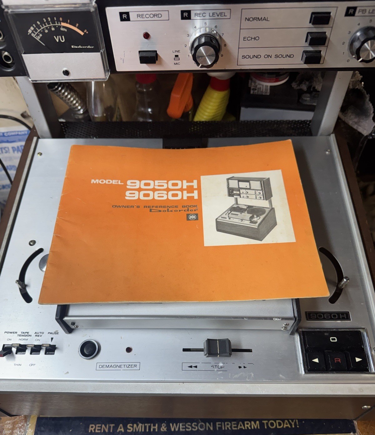 DOKORDER -9060H Reel to Reel Needs Completed for Repair