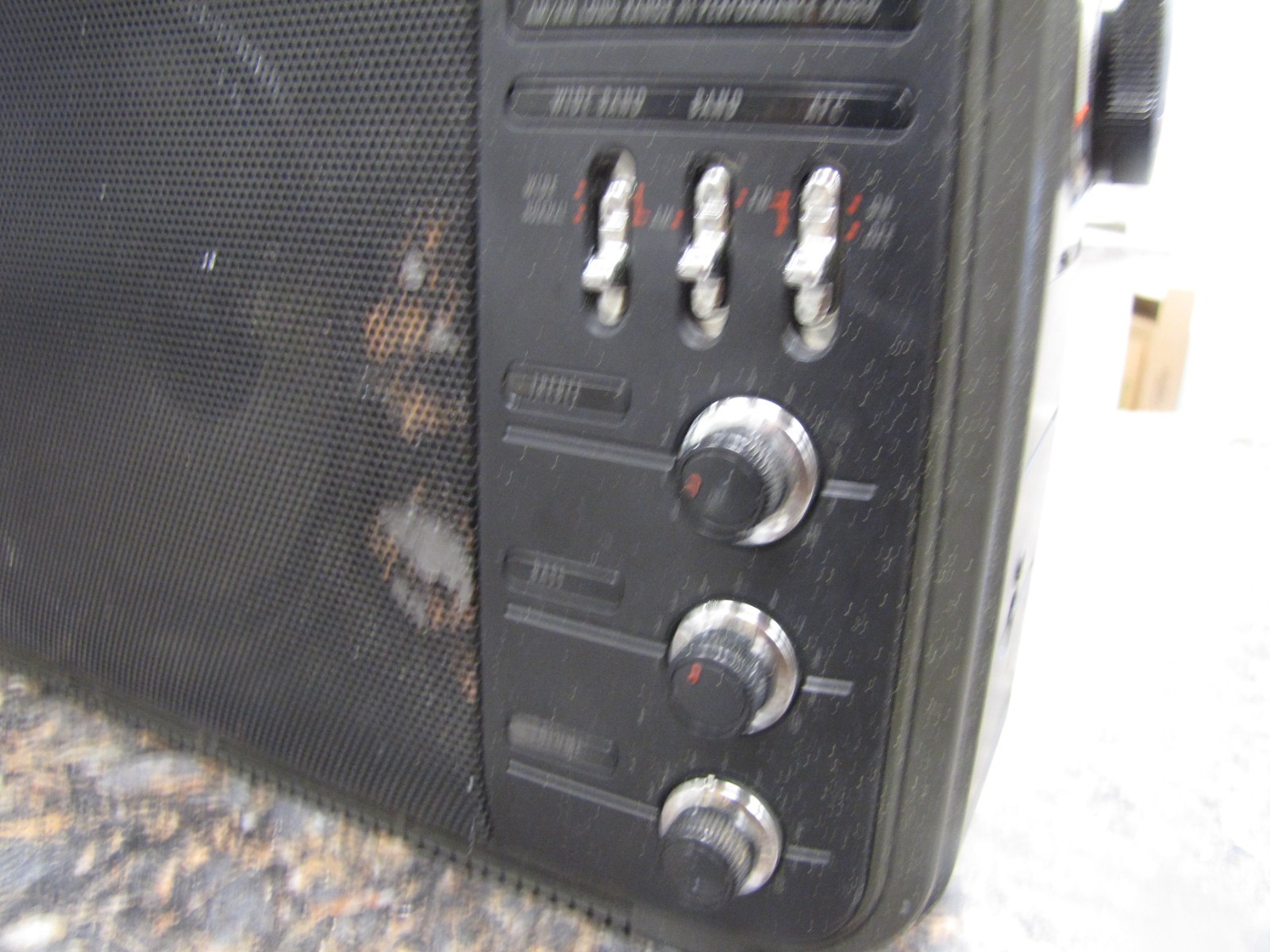 Vintage GE Superadio 7-2887A AM/FM Hi Performance Radio w/ Wide Band -WORKING!