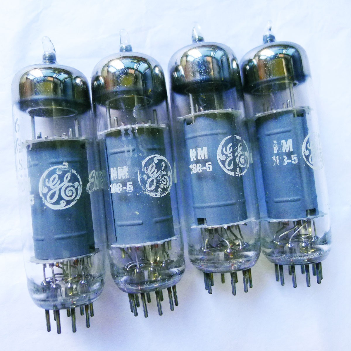 NOS GE EL84/6BQ5 Matched Quad