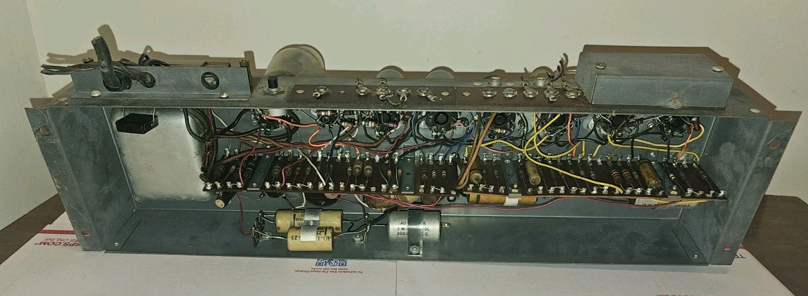 Vintage Hammond M Type MB Tube Amp Chassis DIY Project