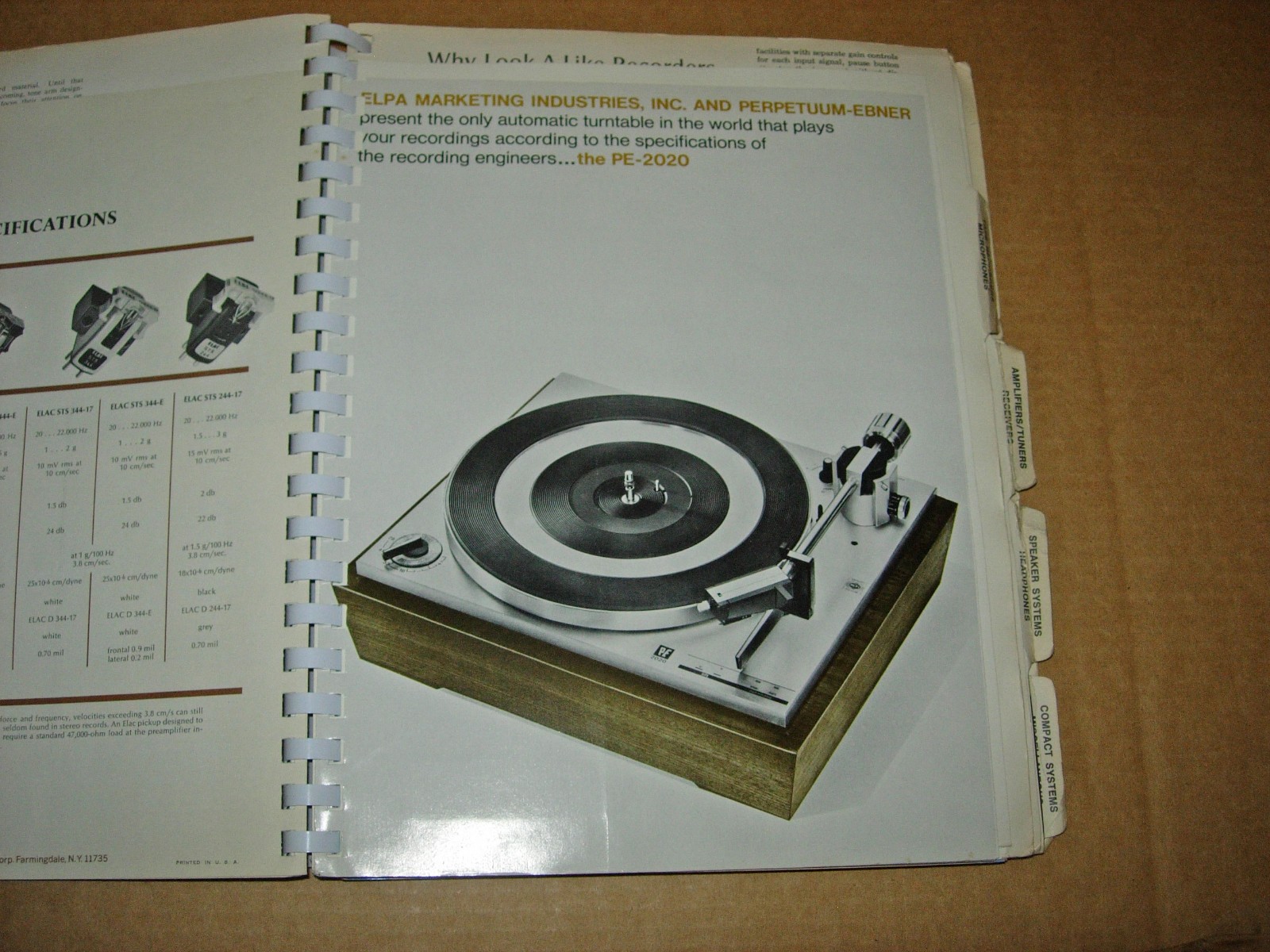 1968 NEW YORK CITY HI-FI MUSIC SHOW BUYER’S GUIDE-MANY BROCHURES/CATALOGS