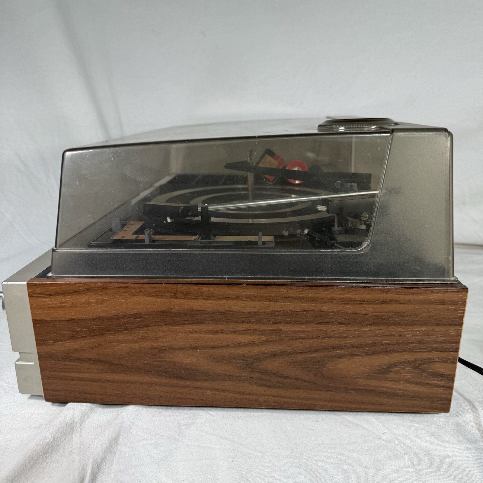 VTG Soundesign Turntable 8 Track Player Radio Record Player ~ TESTED FOR POWER ~