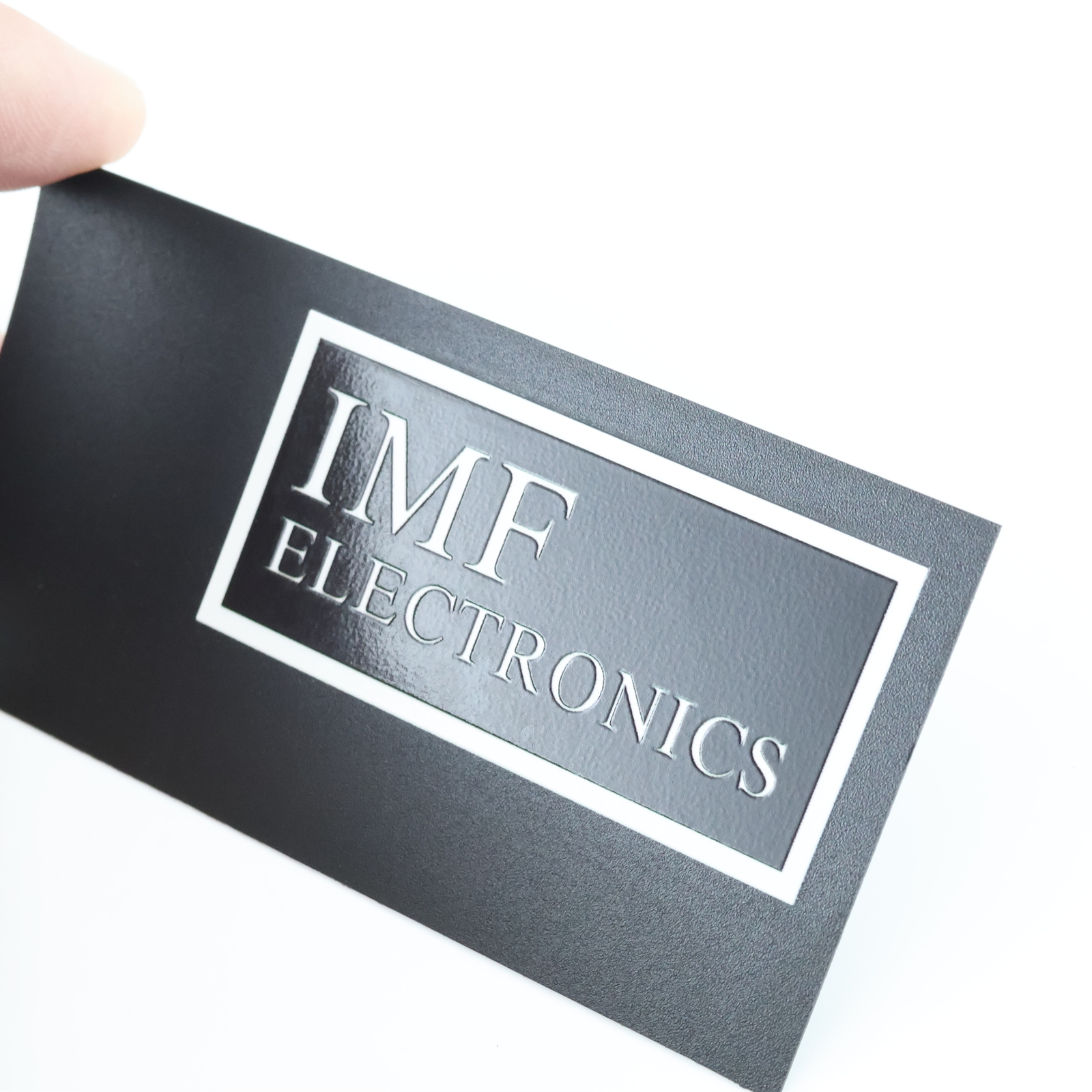 IMF Electronics logo badge Sticker Decal DIY waterproof 63mm(2.48″)X28.5mm(1.22″