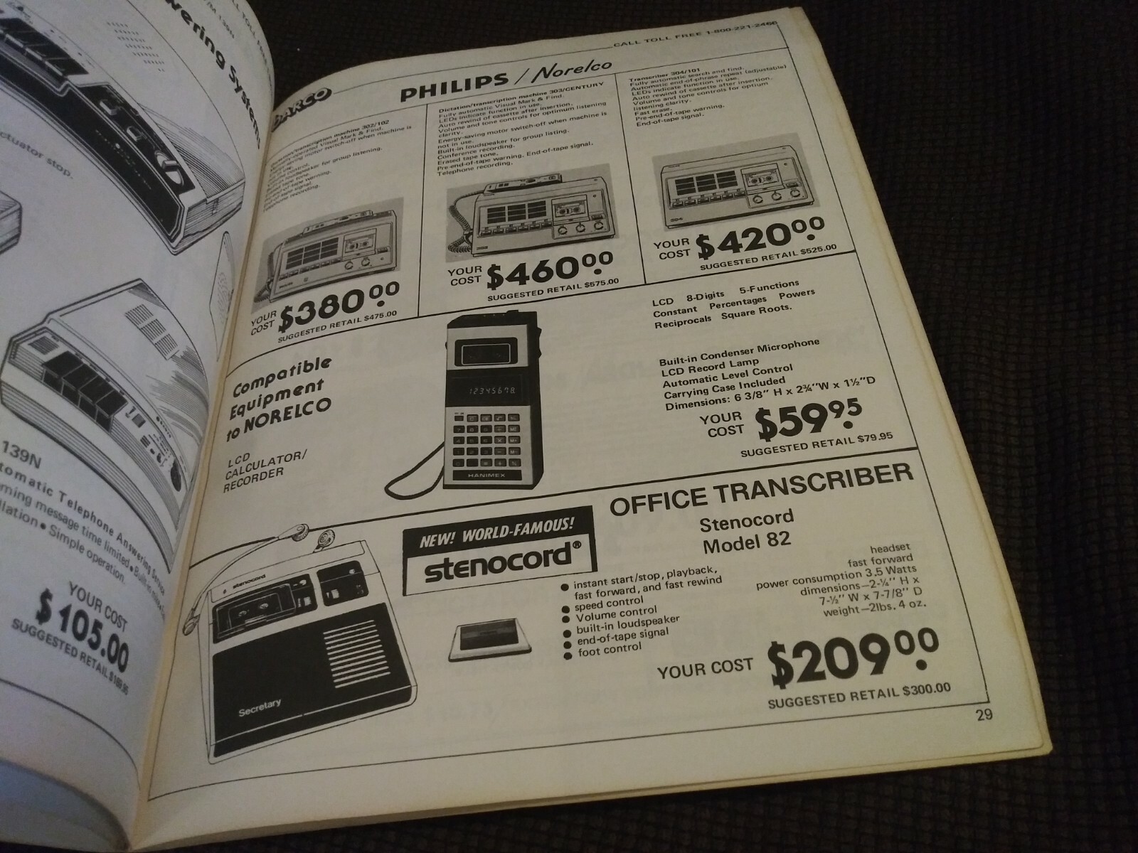Vintage 1978 Barco Sales Electronics Catalogs Televisions Calculators Recorders