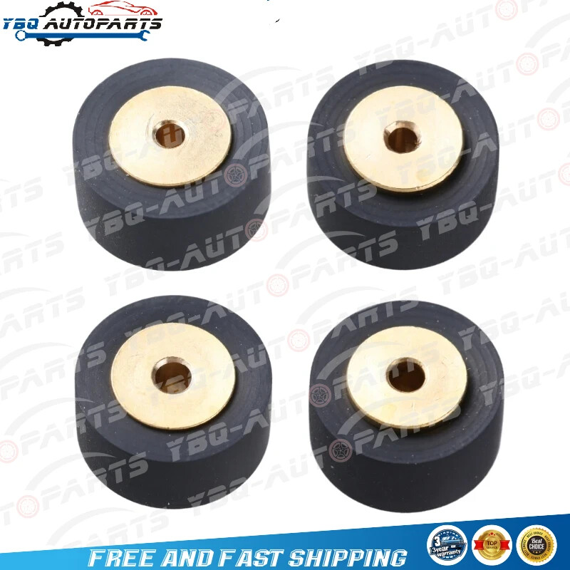 4PCS/SET 13.5X7X2.5、13.5X8X2.5mm Bronze Pinch Roller Radio Tape Cassette Deck