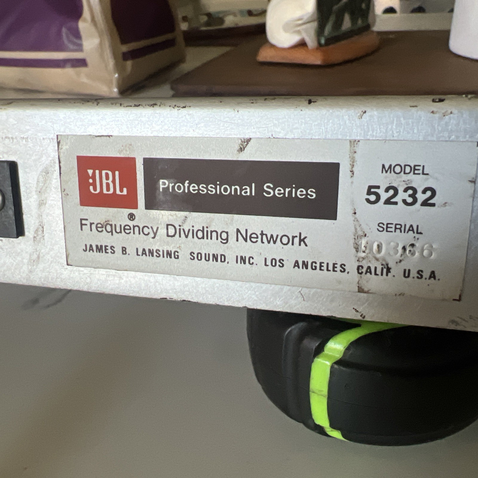 JBL Professional Series Model 5232 -2 Channel Vintage Frequency Dividing Network