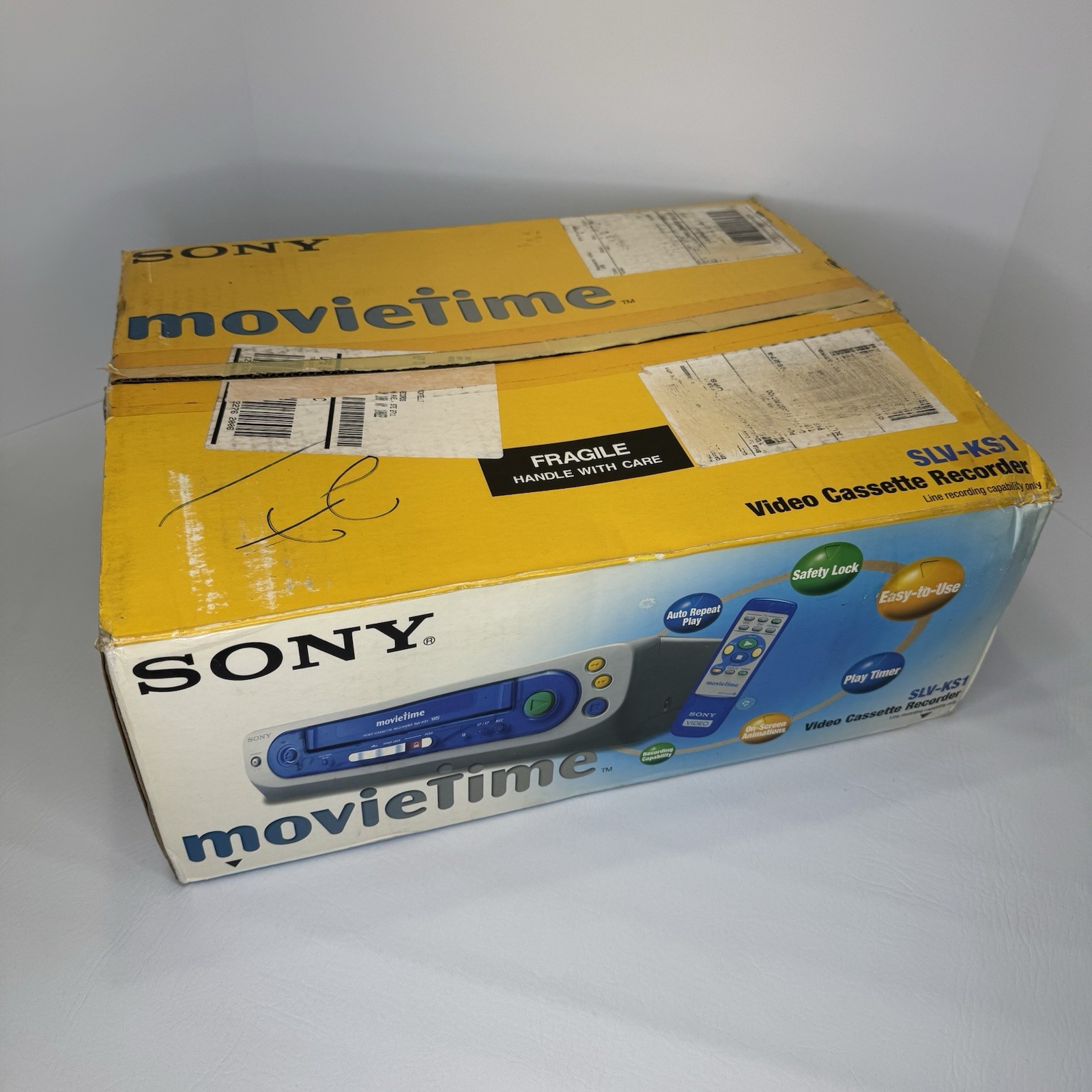 Sony Movietime VCR SLV-KS1 Vintage Nostalgia Retro Kids New Open Box – Tested –