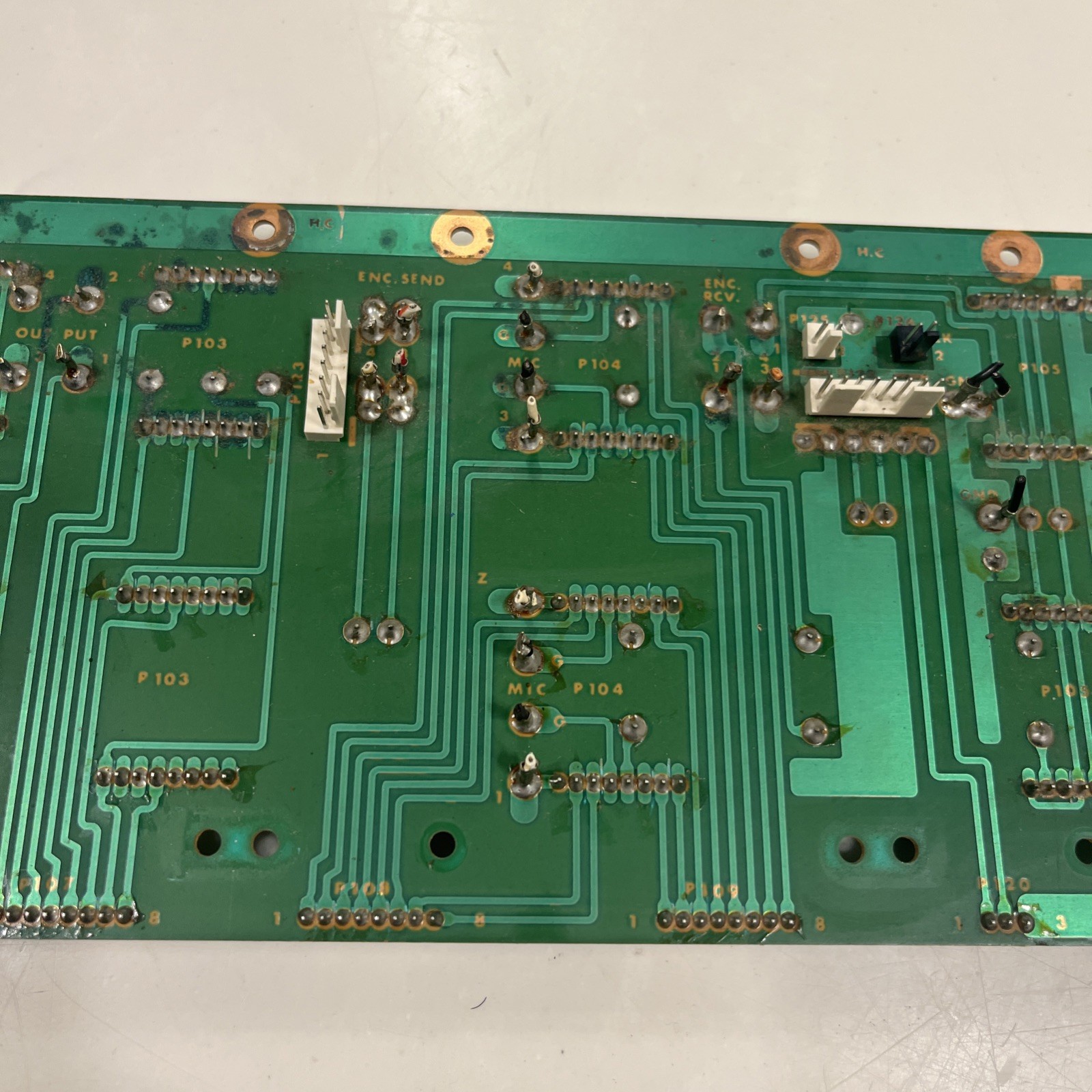 TEAC A-3440 Mother PCB-108 Circuit Board Replacement