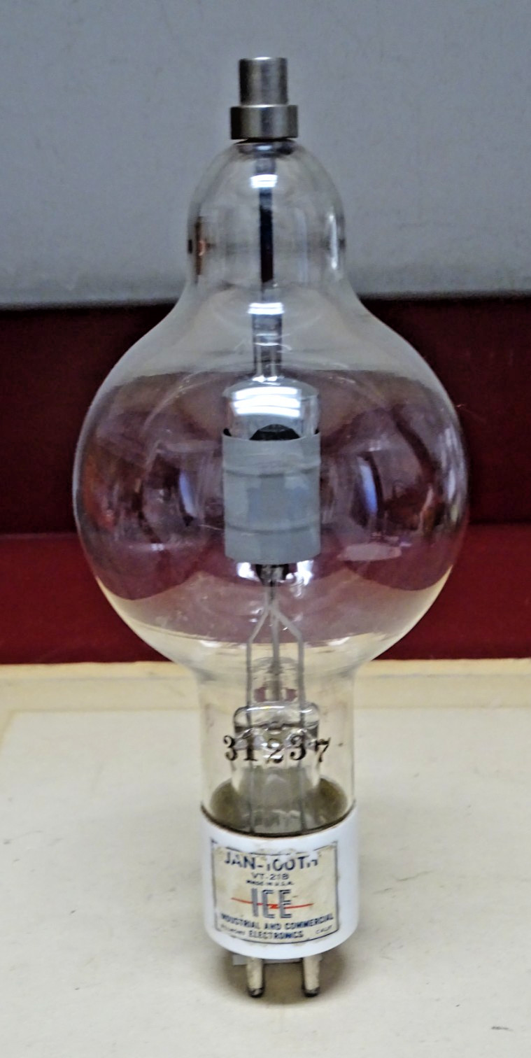 Type JAN-100TH, VT-218 Transmitting Output Tube, ICE, Nice