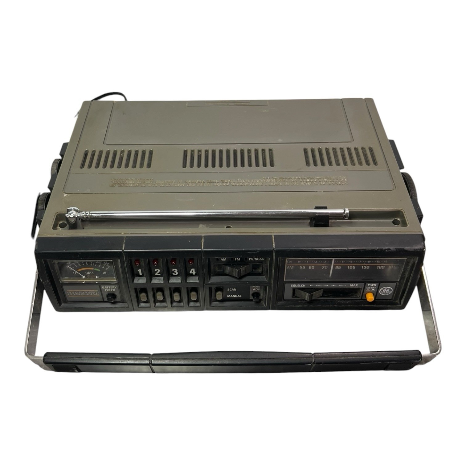 1975 GE The Searcher Model 7-2995A, AM/FM Radio/Scanner, Radio Works, Scanner?