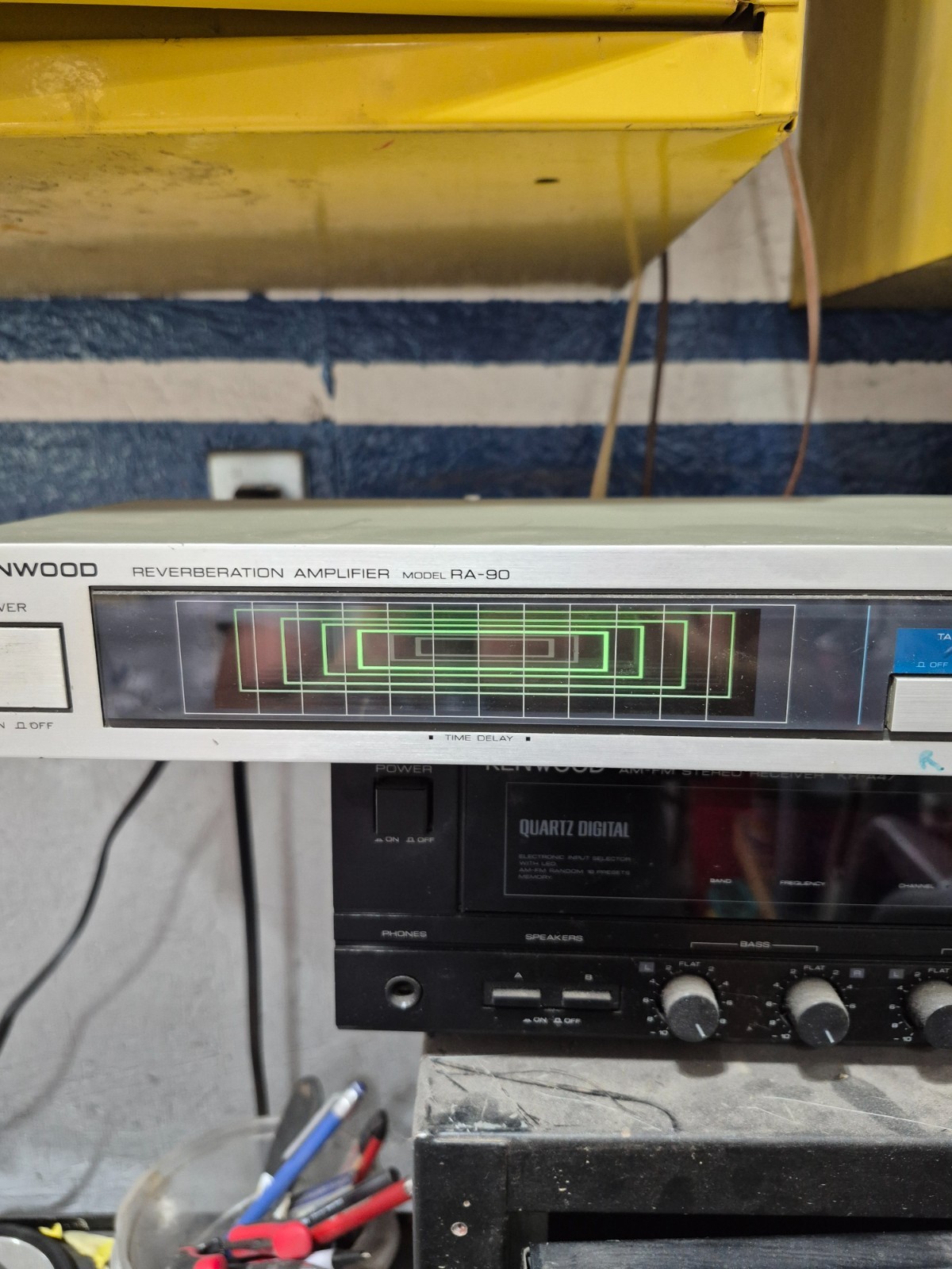 kenwood ra-90 reverberation amplifier