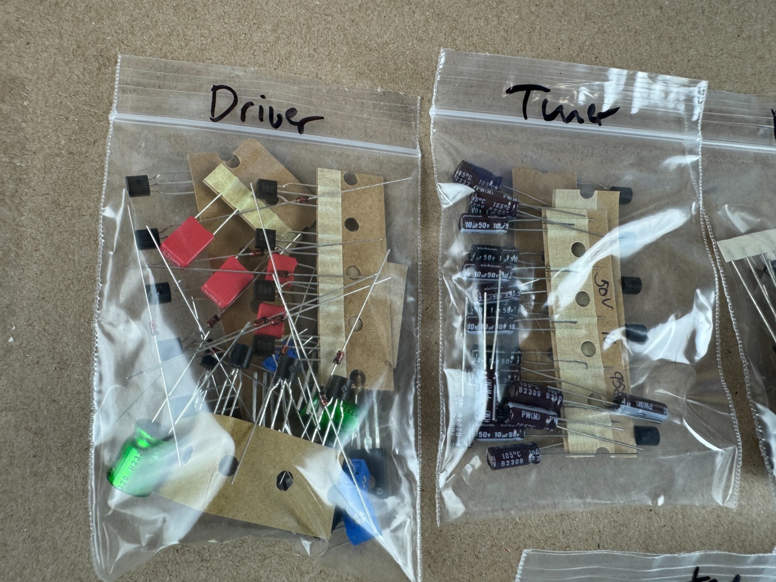 Sansui Eight Deluxe Complete Rebuild Kit High-Quality Receiver Recap Transistors