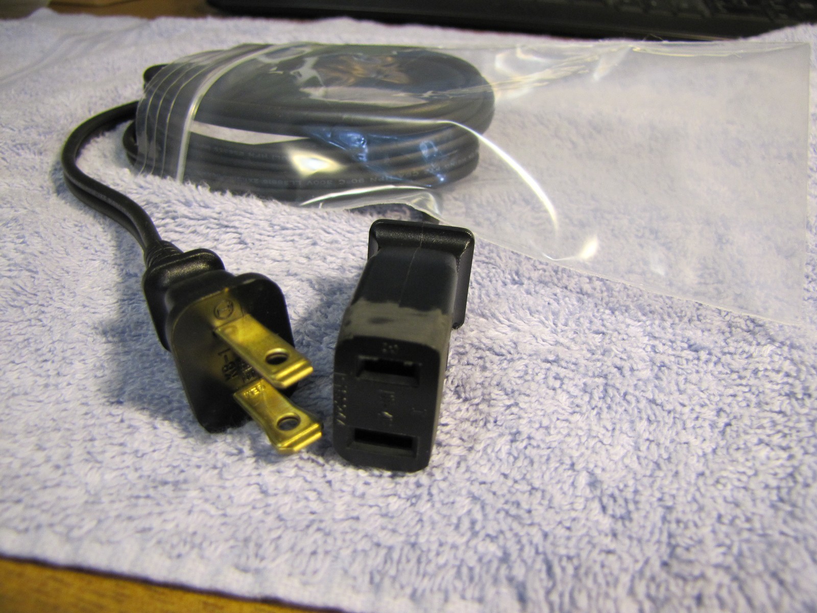 Generic Replacement Power Cord Reel to Reel 2 Prong “AC POWER IN” Socket TEAC A-
