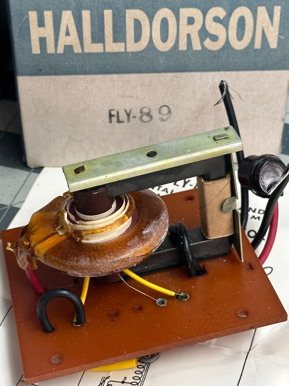 2-pack lot Halldorson FLY-89 Transformer Horizontal Output 70 DEG Emerson 738091