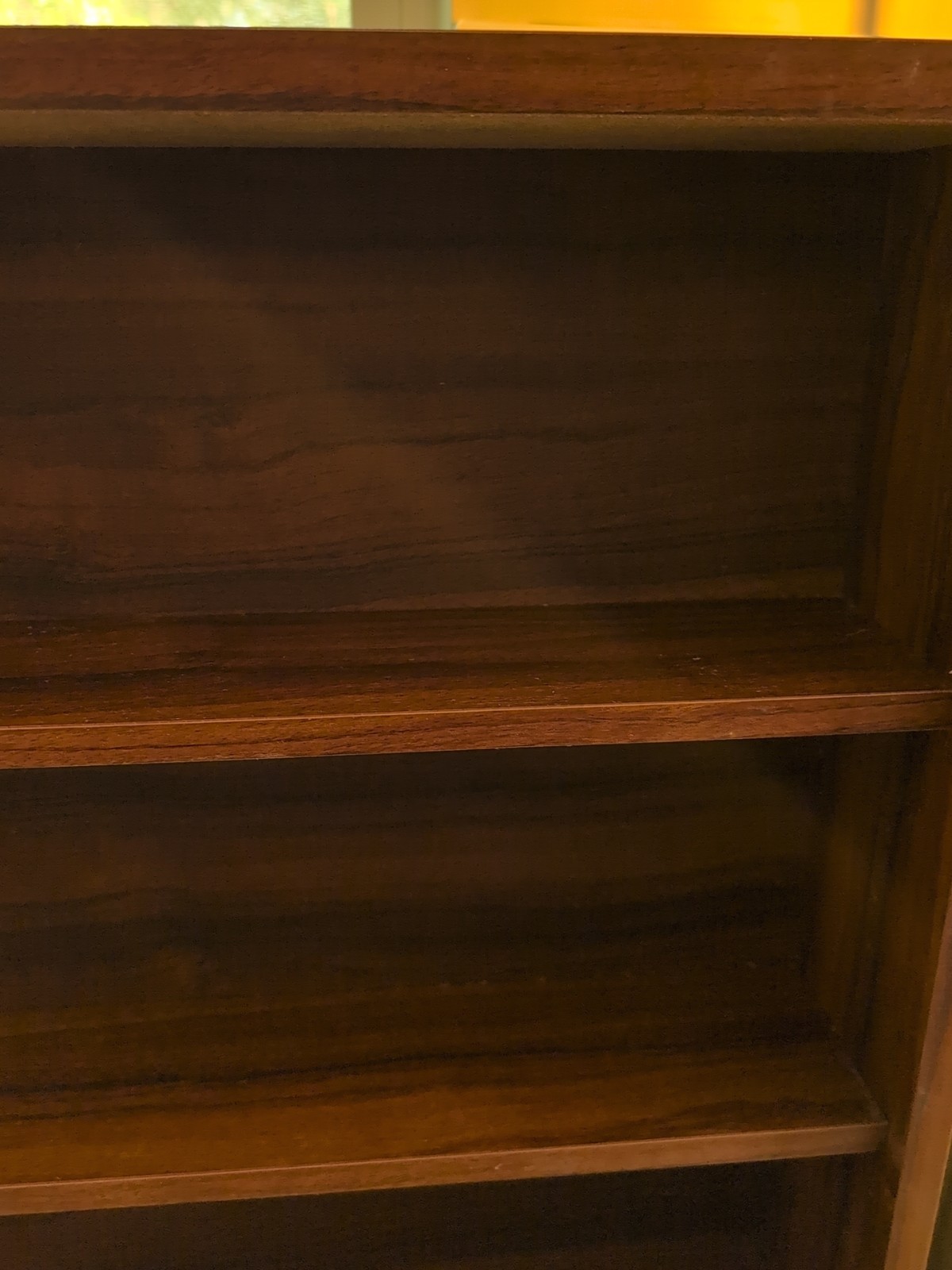 Sony Beta-Max Tape Shelf Rare Vintage Wood. Great Condition.