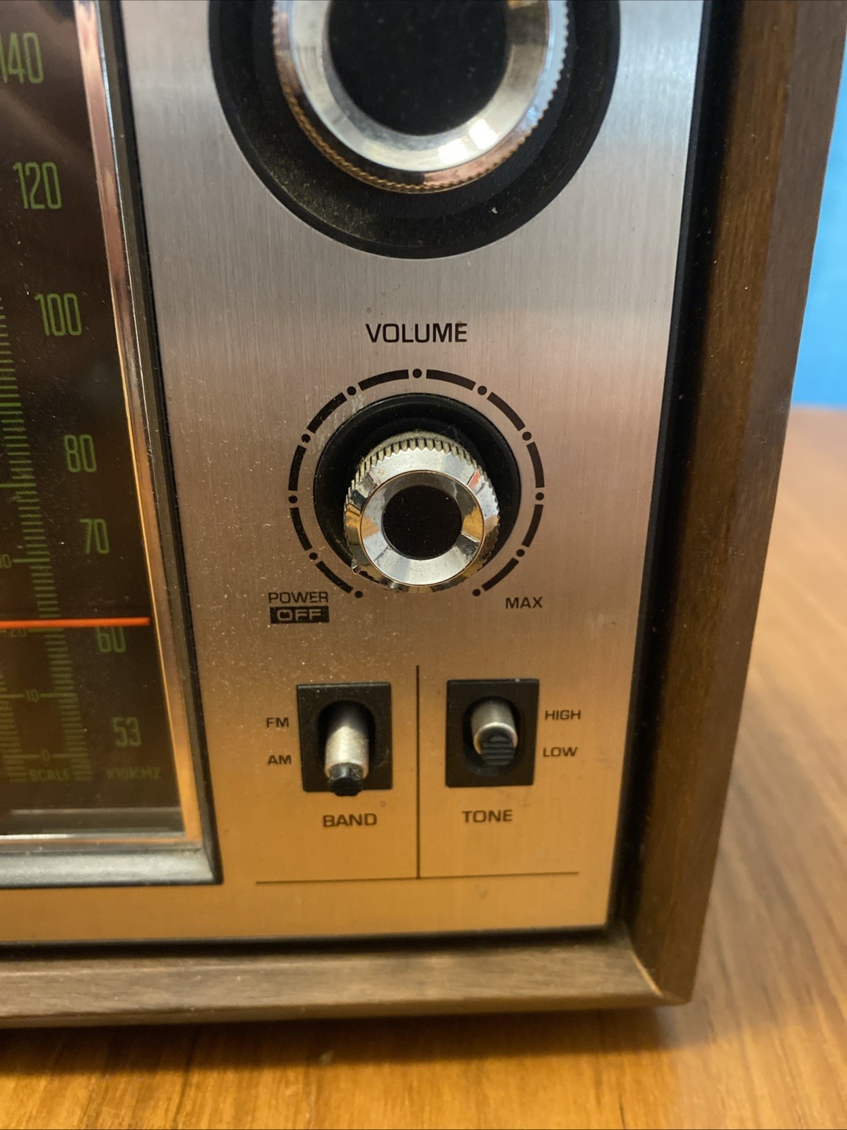 Panasonic RE-6286 AM/FM Radio Woodgrain Matsushita Japan Wood WORKS
