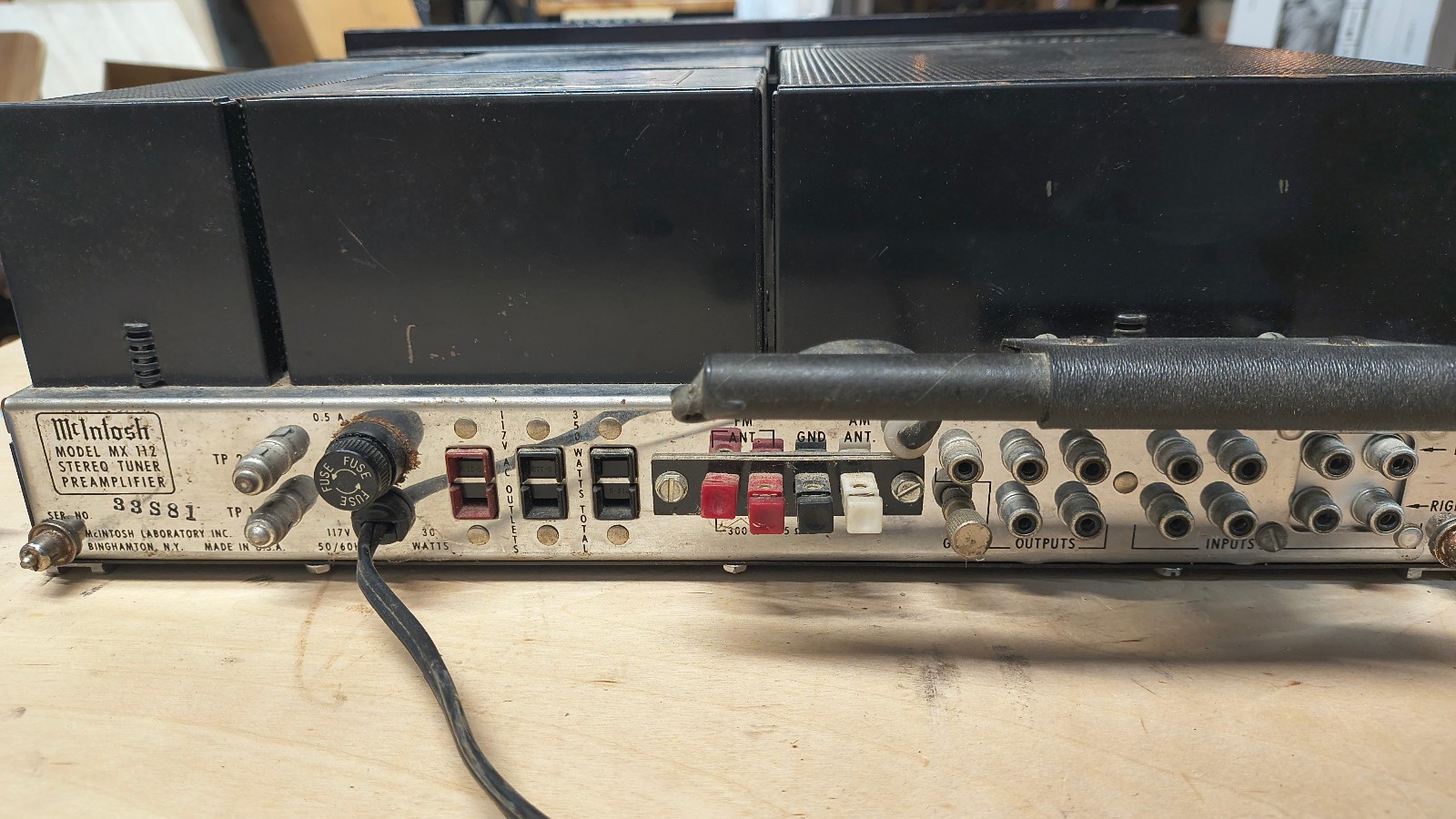 McIntosh MX 112 Tuner – Preamp