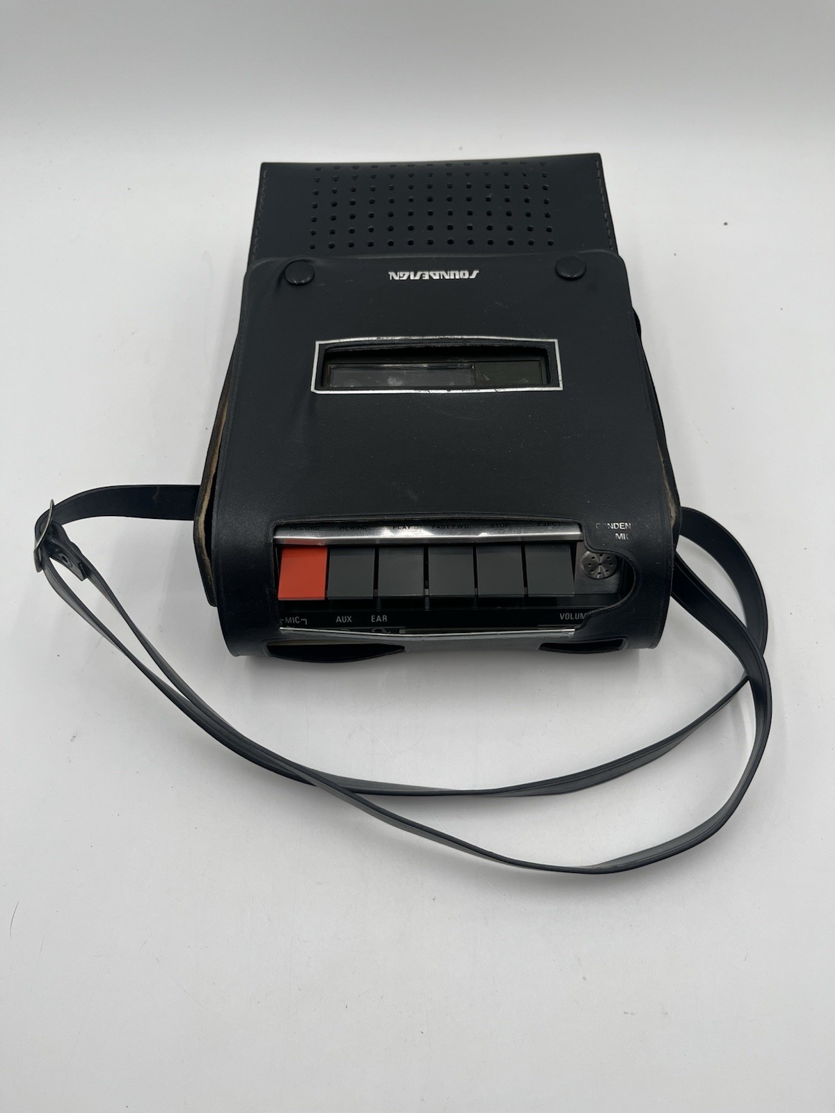 Sound Design Model 7623 Cassette Tape Recorder with Built in Microphone READ!