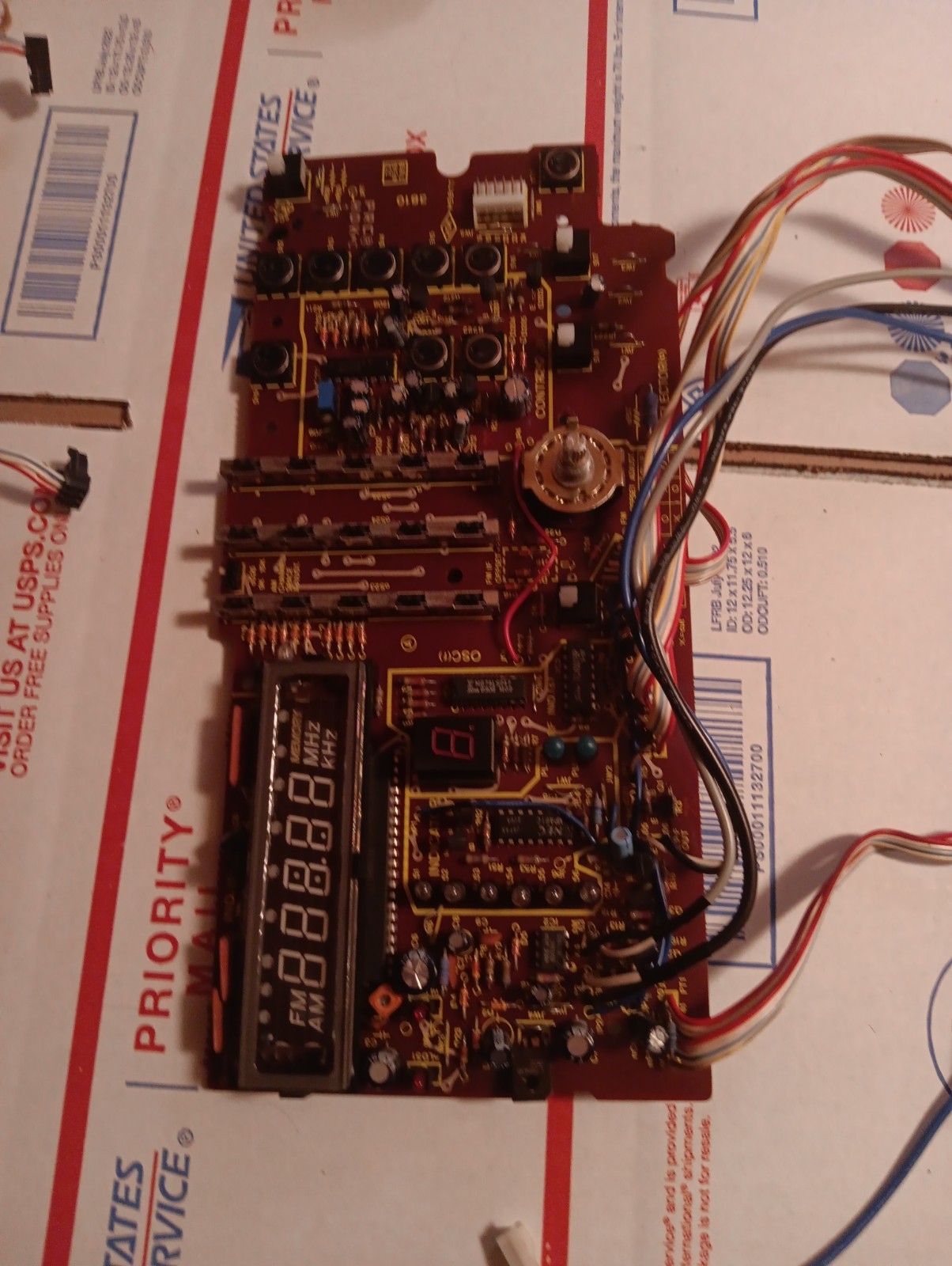 Sansui Z-9000 Quartz Synthesizer Compu – Receiver Main Display Board