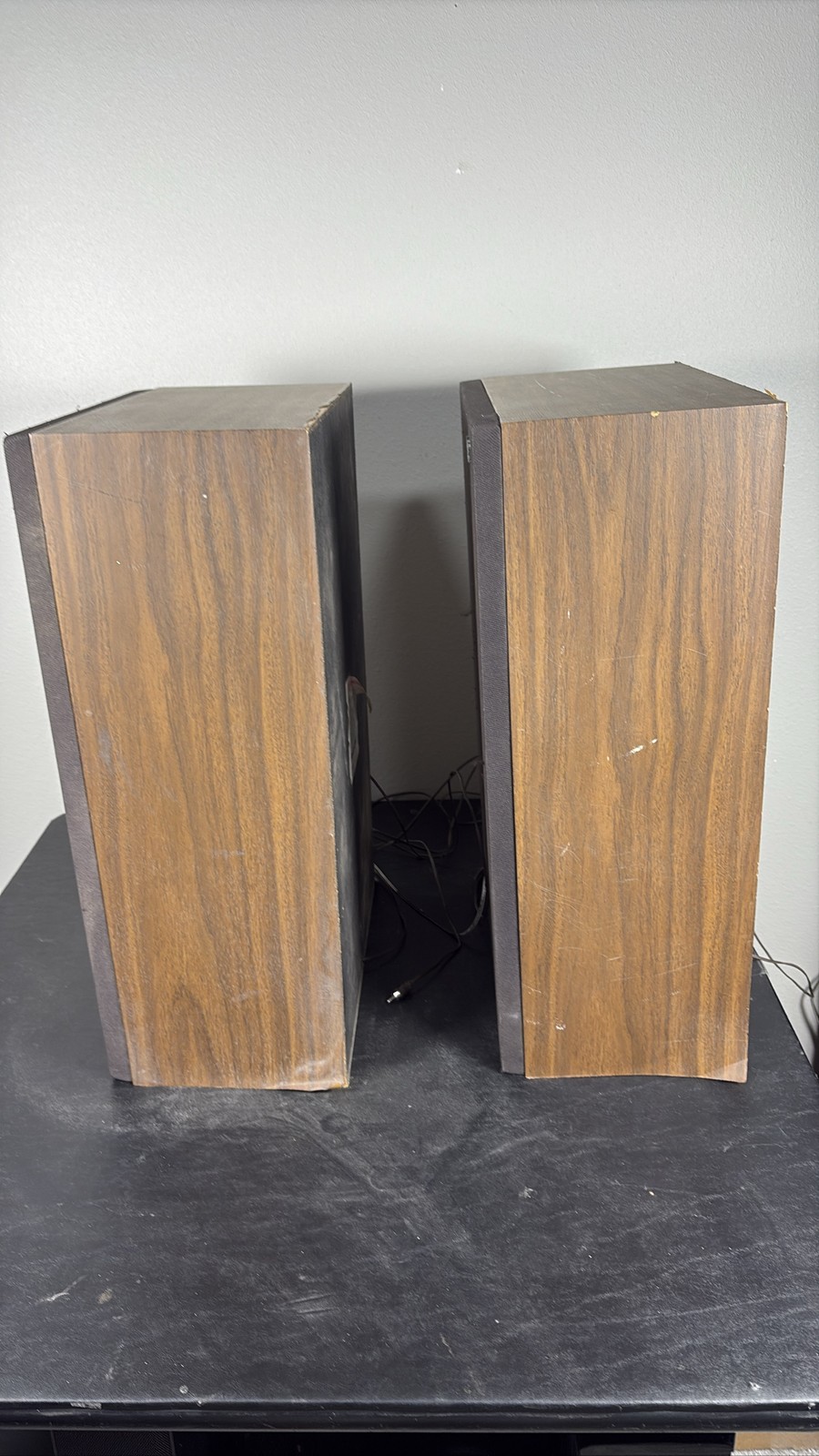 Pair Panasonic Thrusters SB-350 Speakers Passive Radiator Stereo Audio
