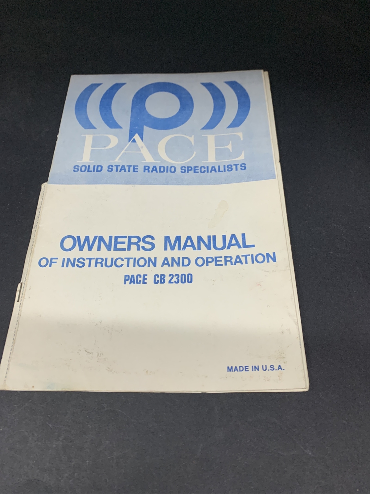 Lot Of Vintage Cab & Radio Instruction Manuals( Pace, Shakespeare, Astatic)