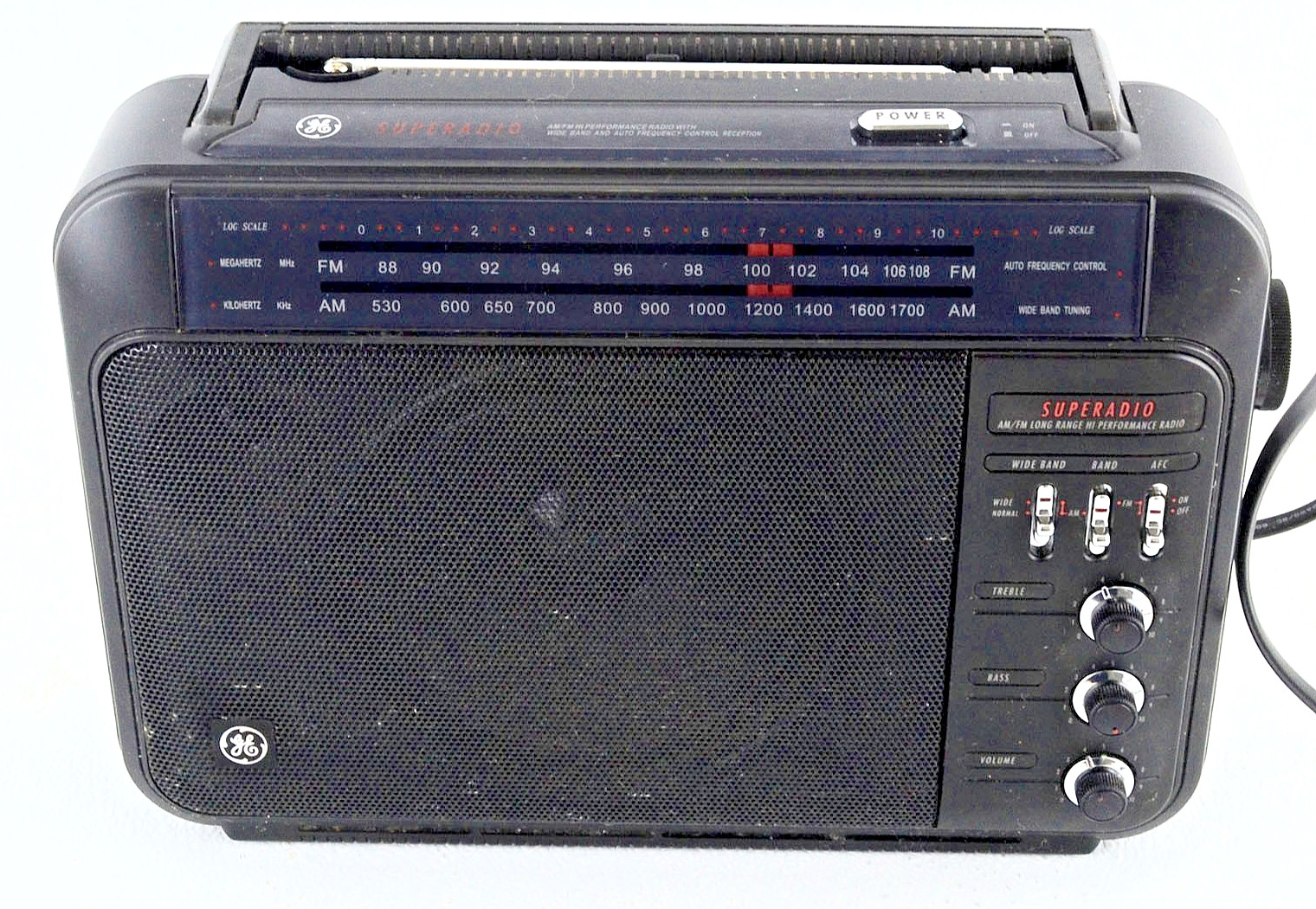 Vintage GE Superadio III 7-2887B Tested Working AM/FM DX Radio Near Mint