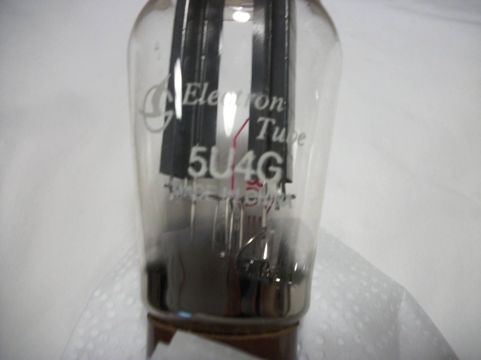 New In Box Ruby 5U4GC Vacuum Tube NOS Rectifier Shoulder Type Brown Base China