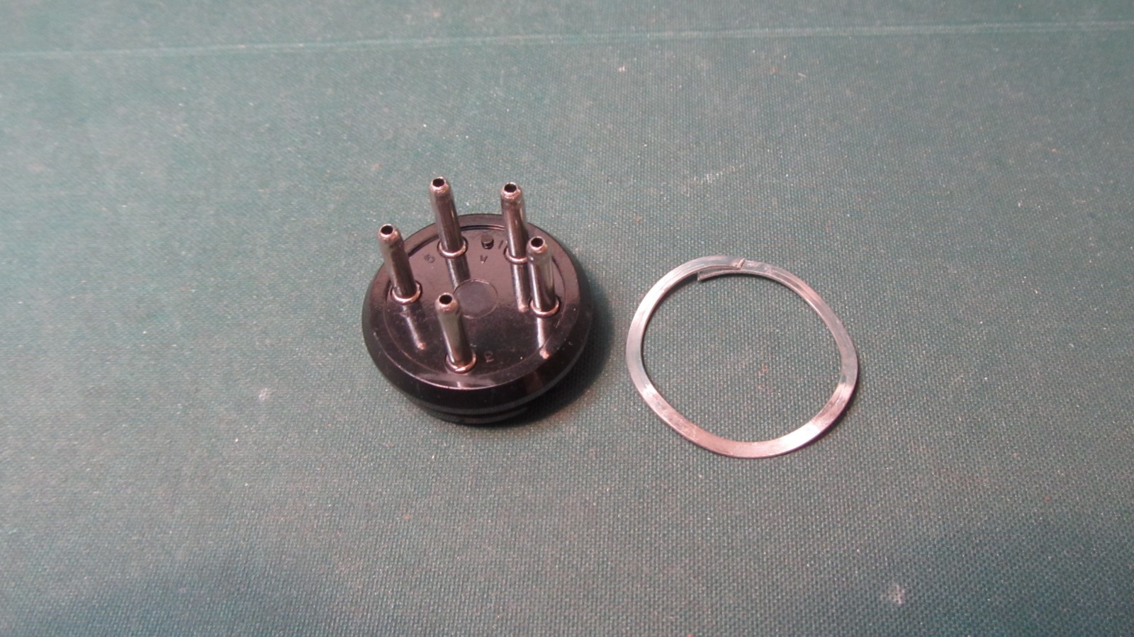 AMPHENOL 5 Pin Plug 86CP5 VTG Hammond Organ Leslie Speaker Cable Connector tube