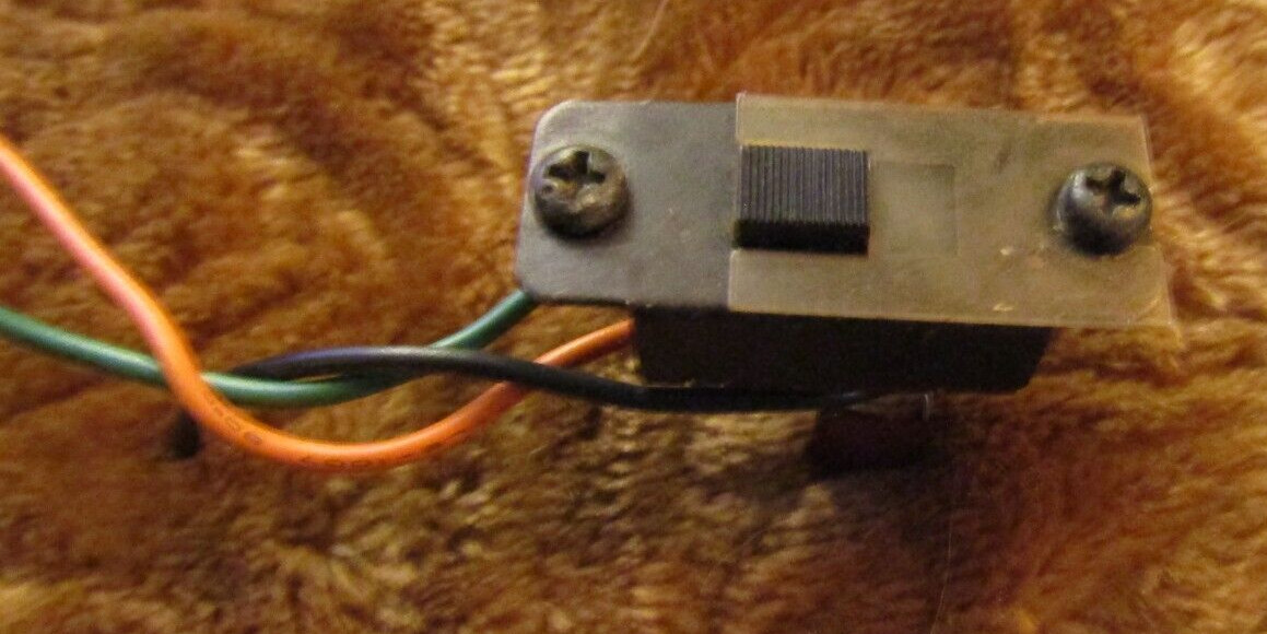 Pioneer SX-535 OEM Original FM De-Emphasis Slide Swith W/ Cover ASH-008-0