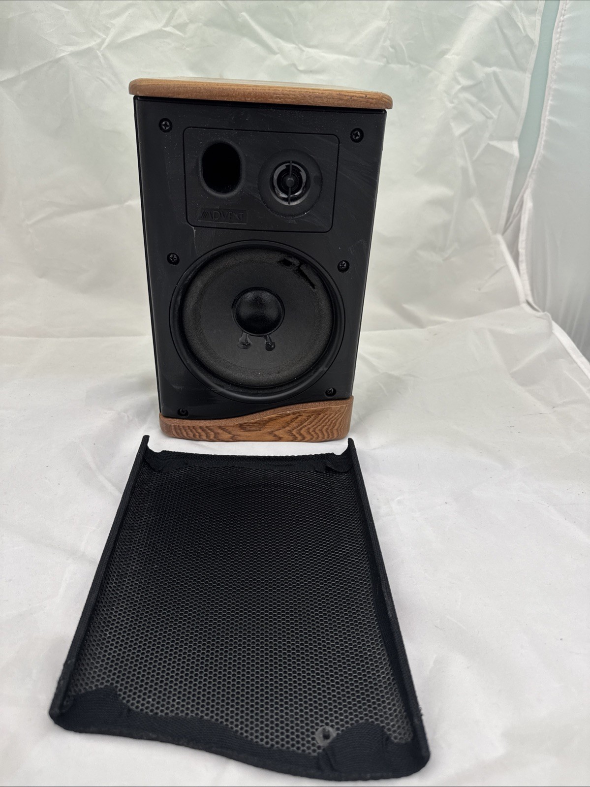 Tested Vintage Mini Advent II Stereo Speaker Tested