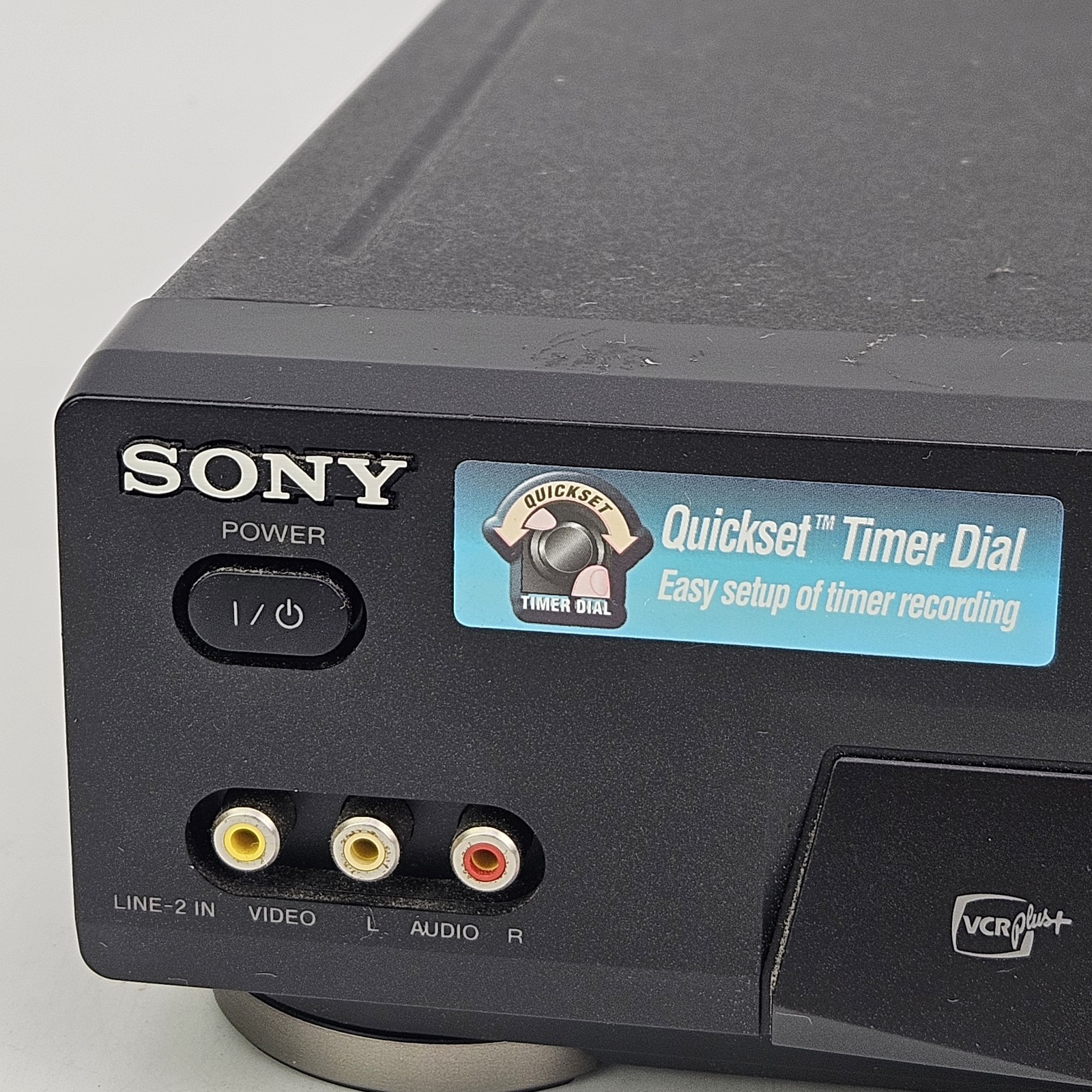 Sony SLV-N71 VCR Video Cassette Recorder VHS Player Hi-Fi Stereo Tested No Remot