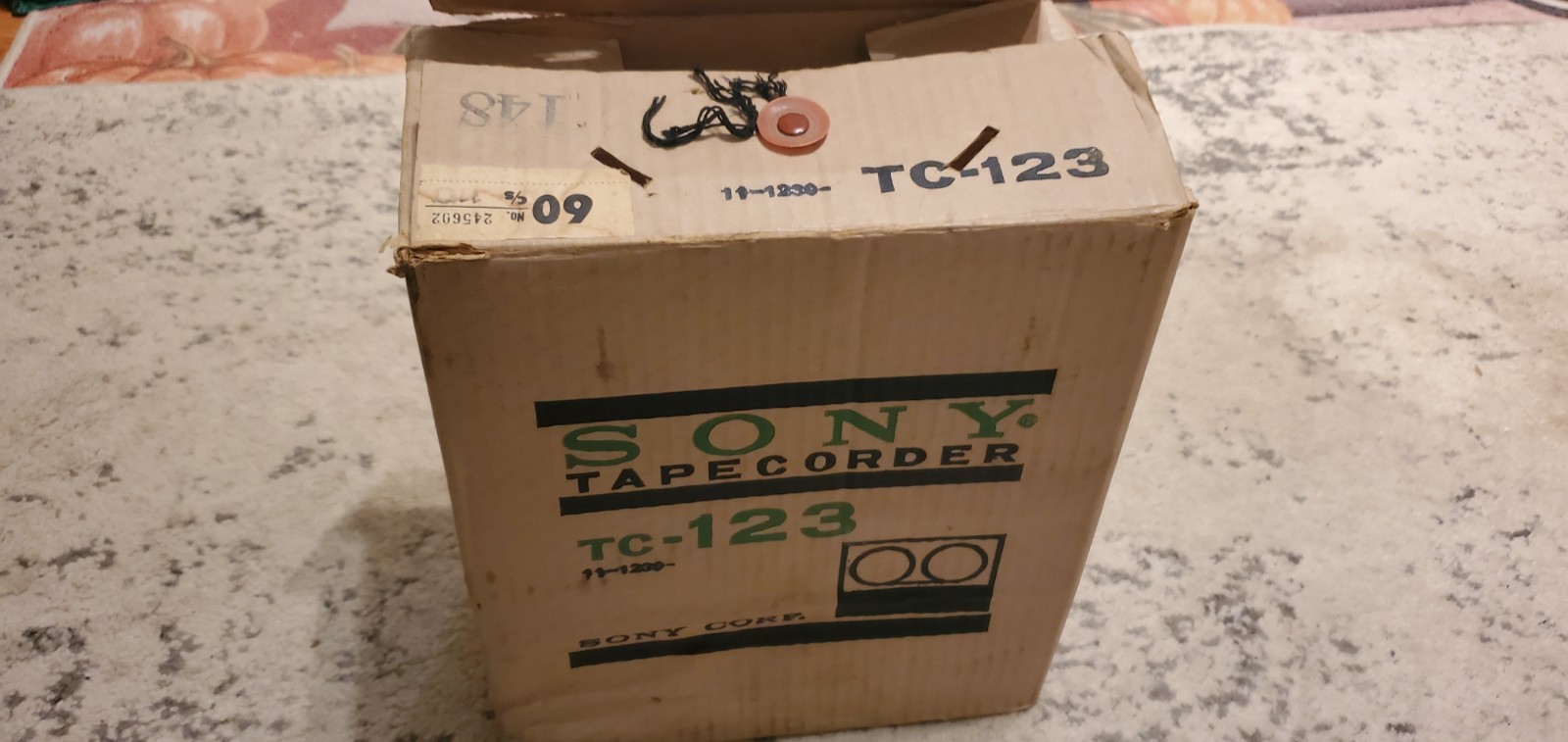 Sony Tc-123 Tapecorder