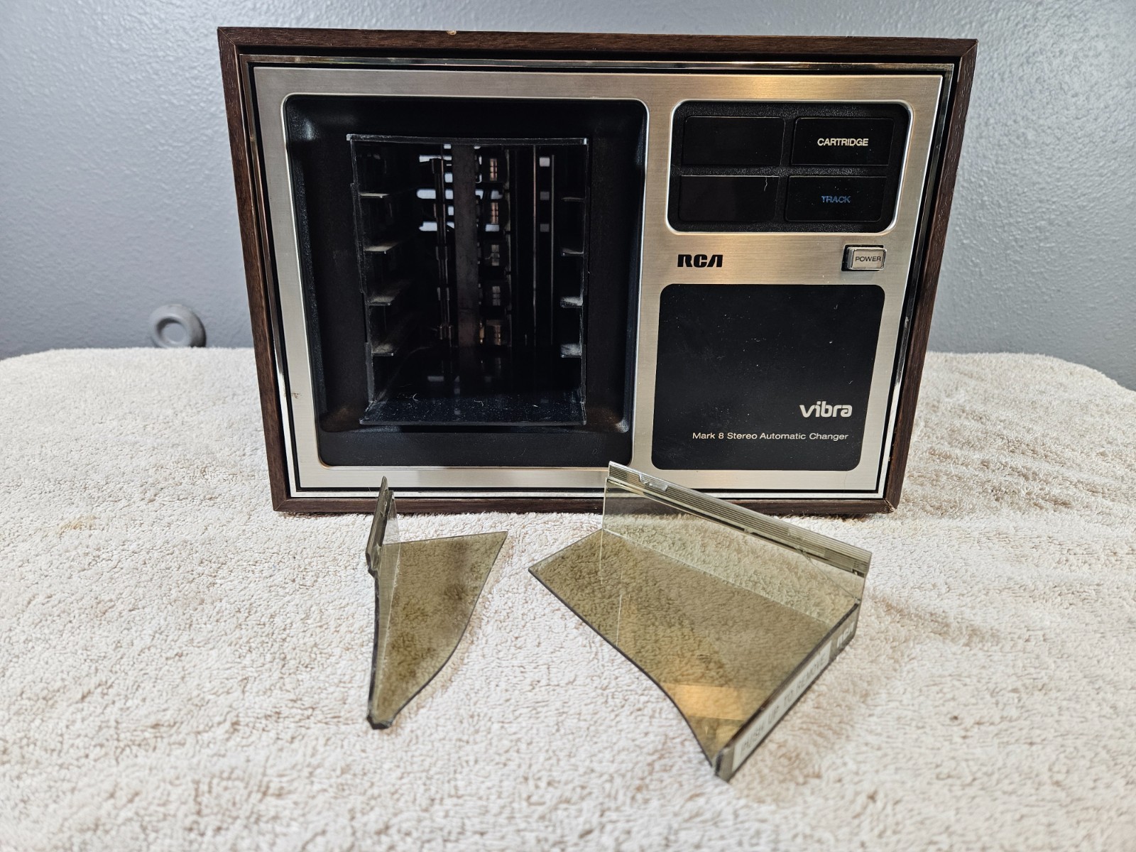 RCA Vibra Mark 8‑Track Stereo Automatic Changer. For Parts Or Repair