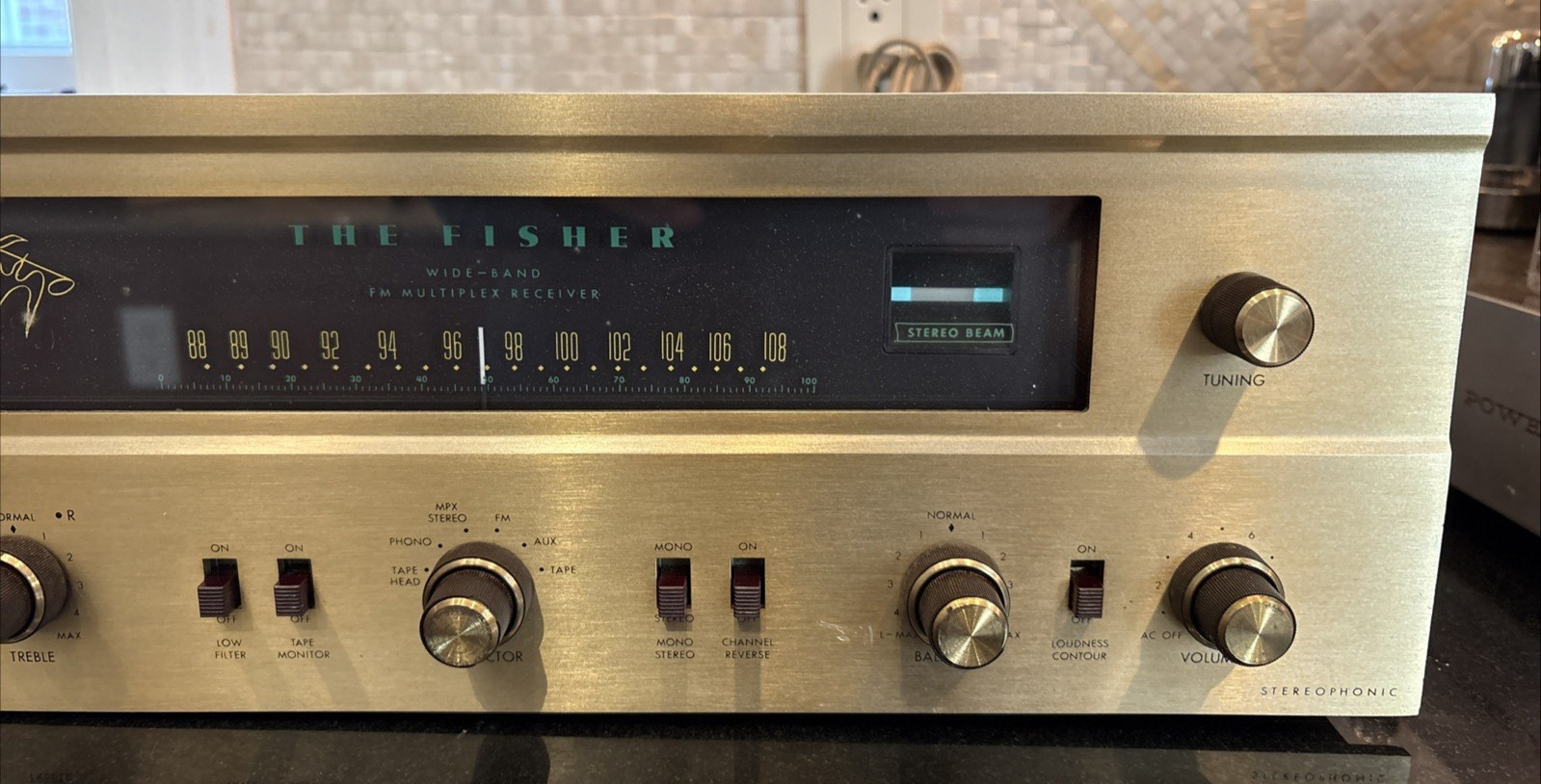 Fisher 500-B The Fisher FM MPX Multiplex Receiver 45WPC Perfect Workin Condition