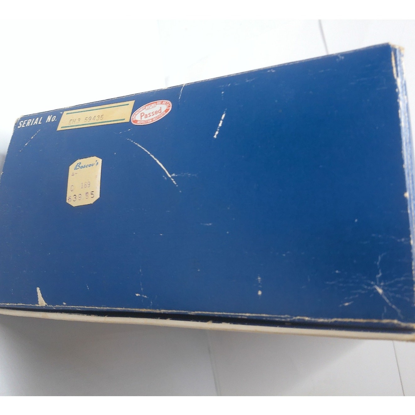 Vintage 1970s Panasonic RQ-309S Cassette Player Original Groovy Psychedelic Box