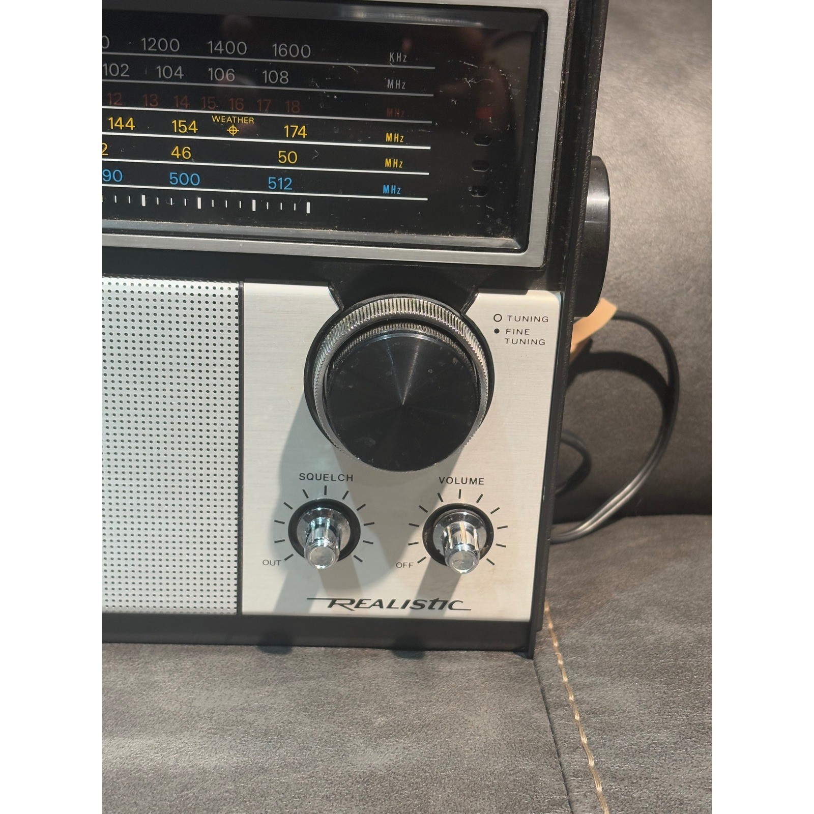 Realistic Patrolman SW-60 Multi-Band Radio 12-779 AM FM SW VHF UHF Vintage
