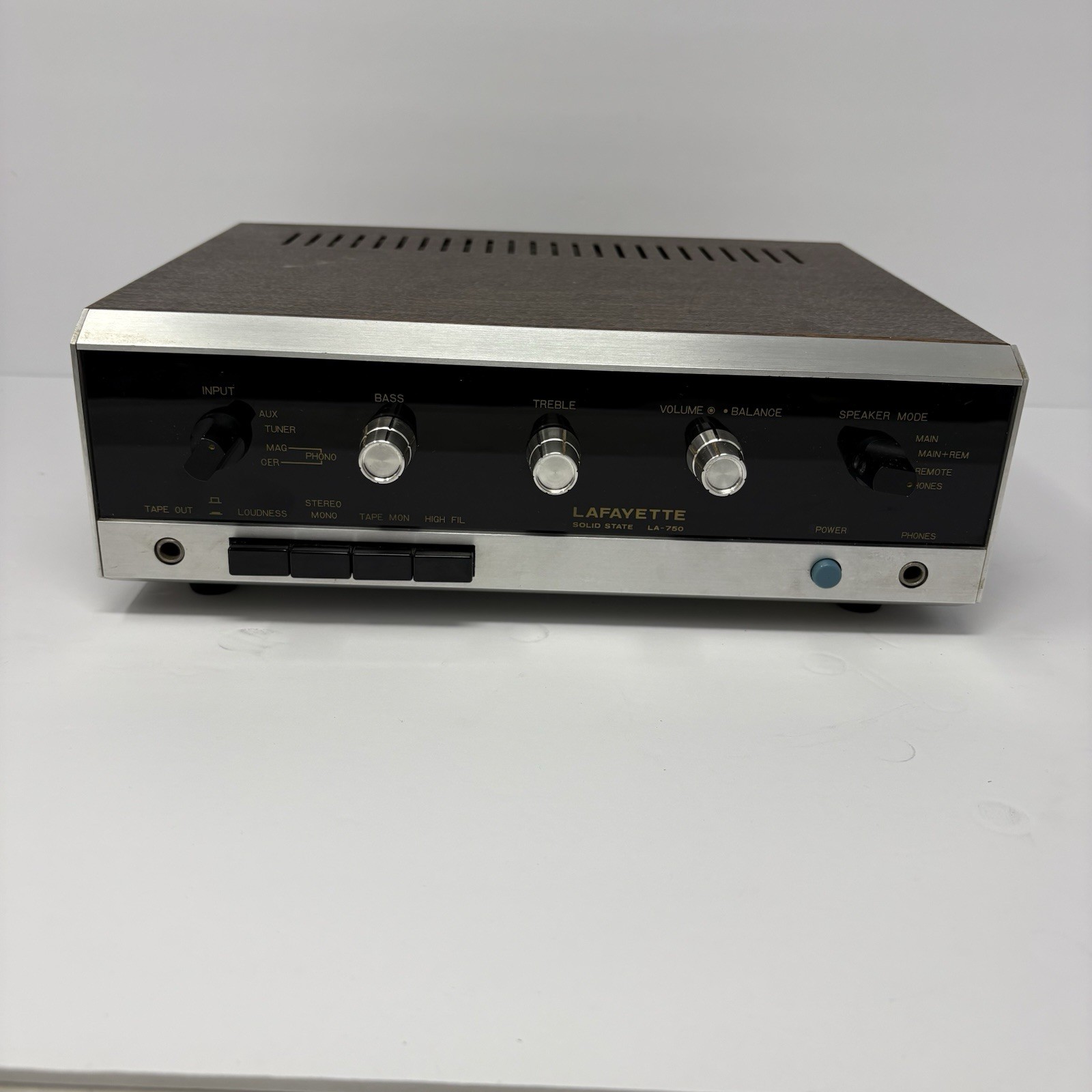 Vintage Lafayette LA-750 Solid State Stereo Integrated Amplifier Japan