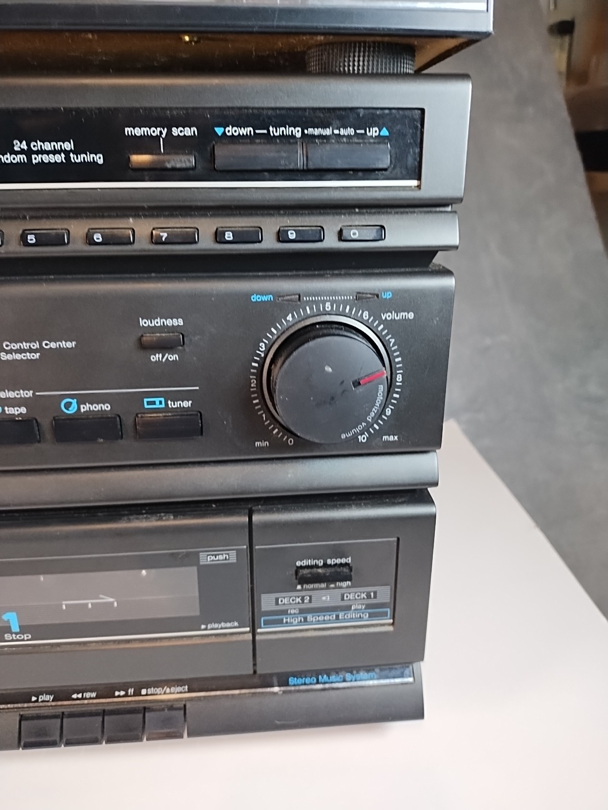 Panasonic SA-H30 Quartz Synthesizer AM/FM Cassette Stereo Receiver