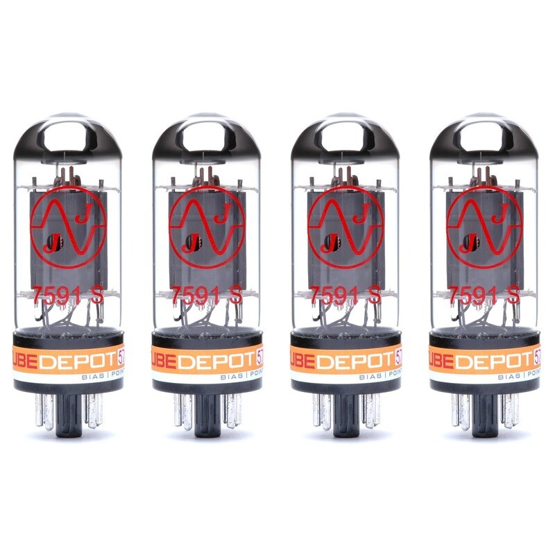 Quad of JJ 7591s Power Vacuum Tube
