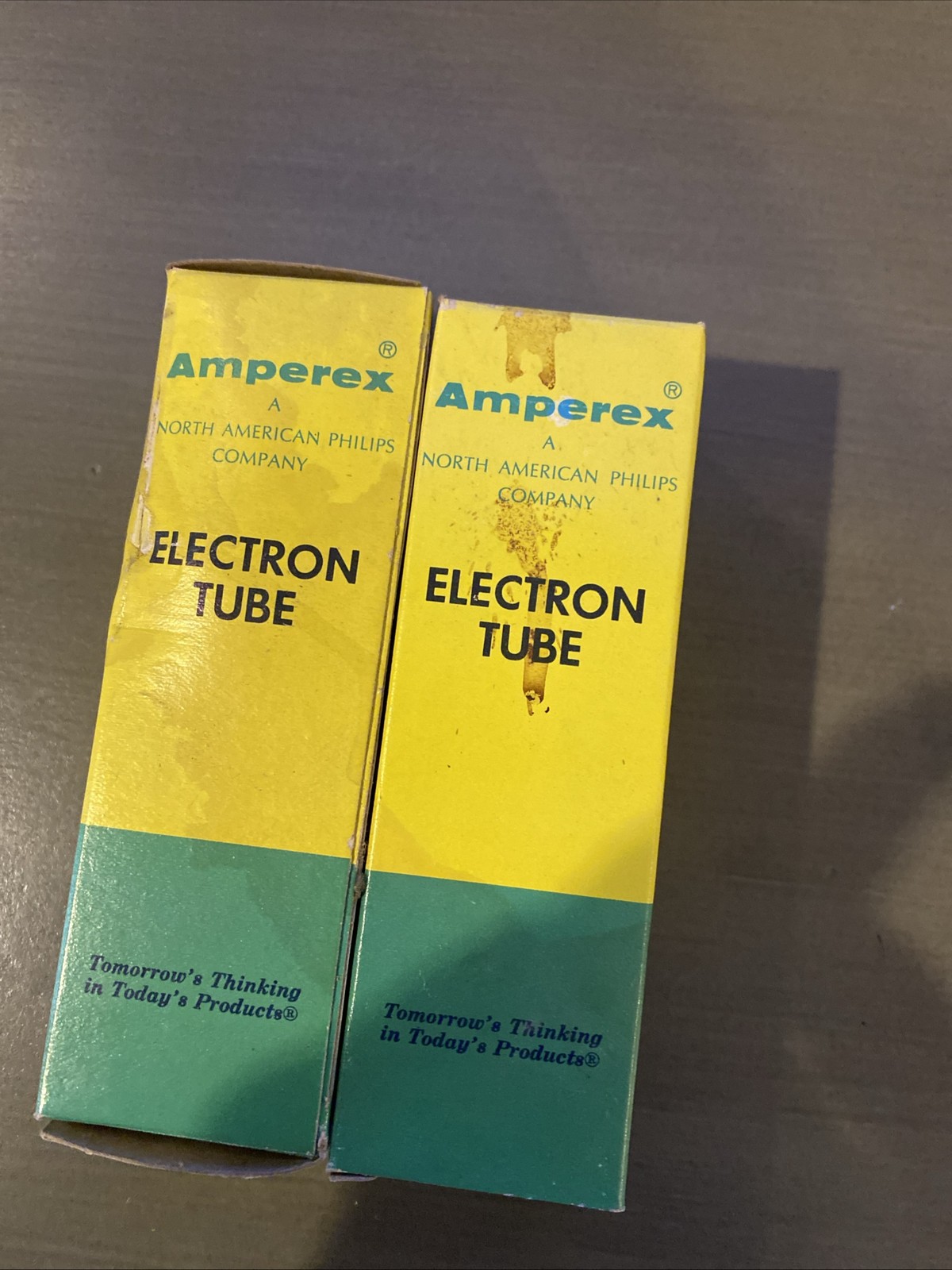 2 Vintage Amperex Tubes – 3aw3/382 And 6BK4C 6EL4A