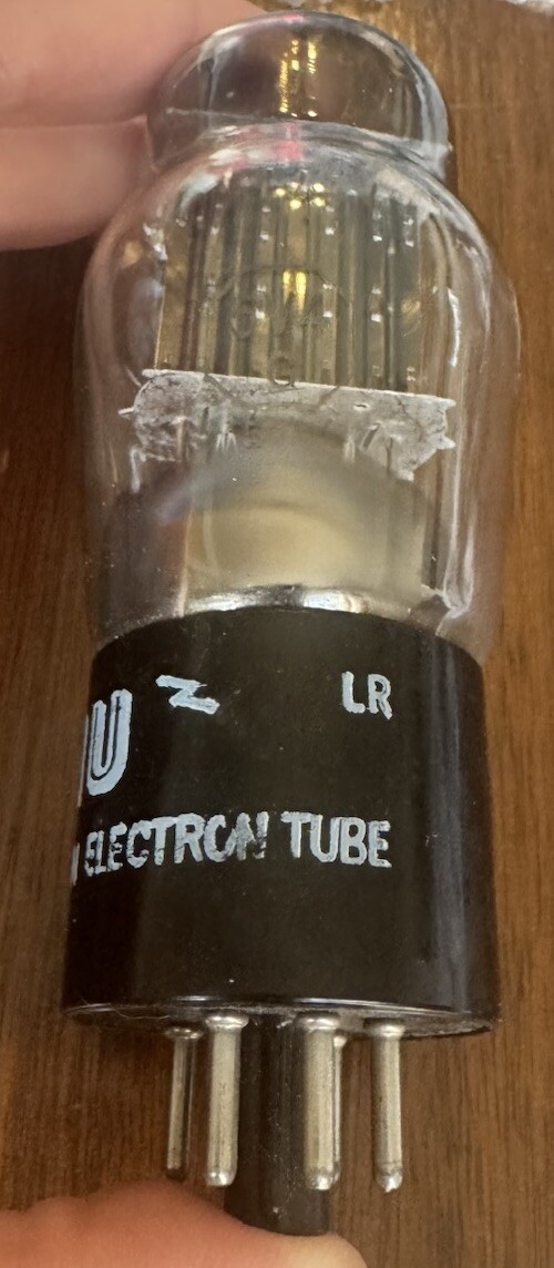 NOS NU National-Union 5V4G St Globe Audio Rectifier Tube