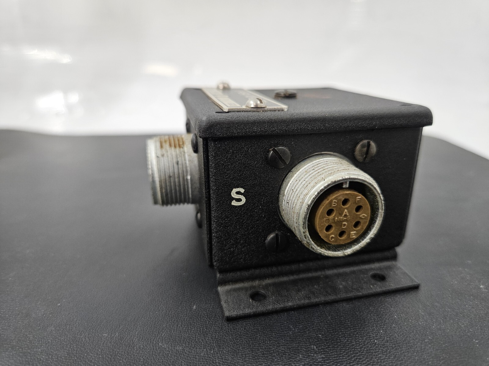 Texas Instruments Radar set J-164/APS-31 Junction Box From 1953 AS-IS EB-16517